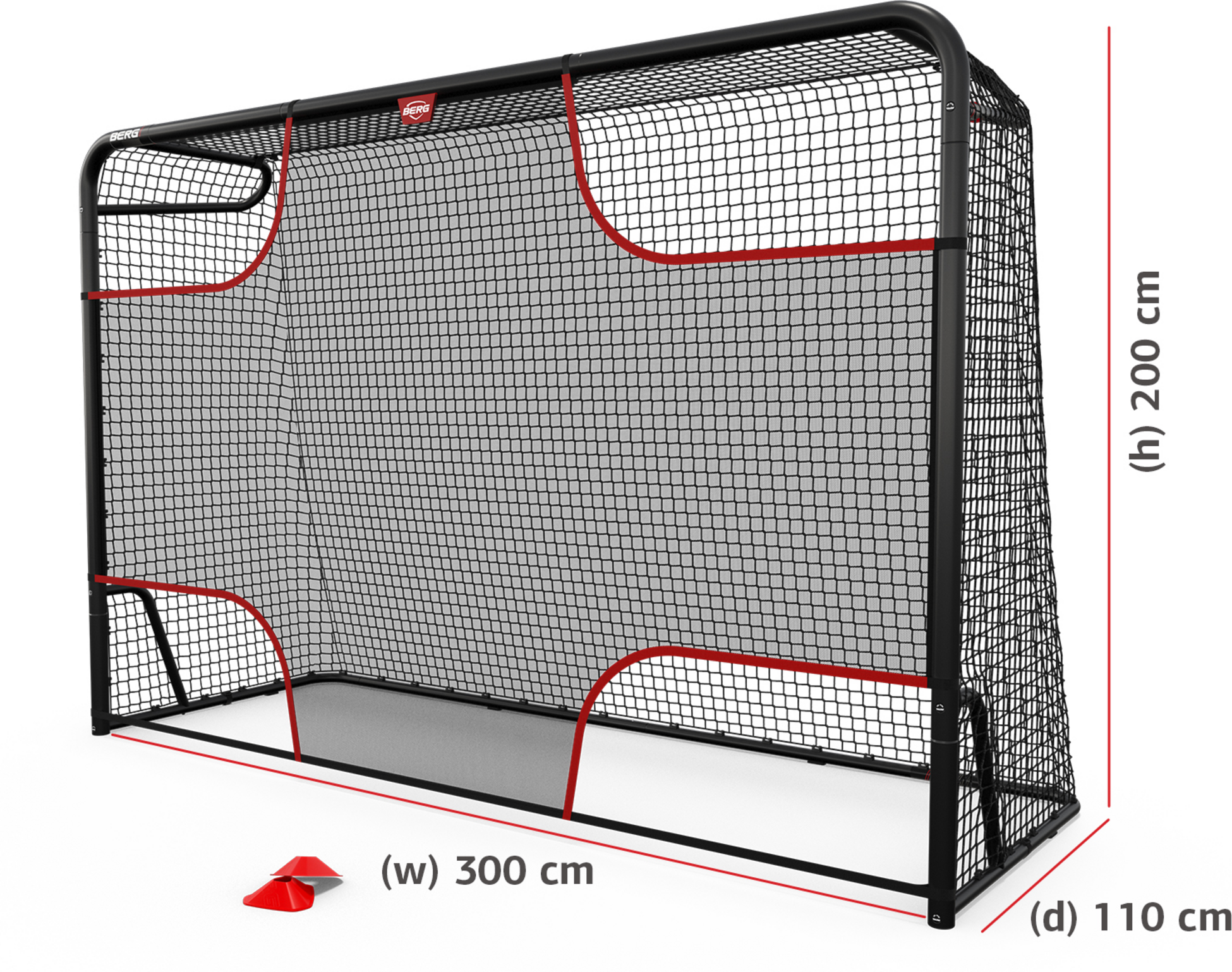 BERG, Berg Sportsgoal L + Target Net