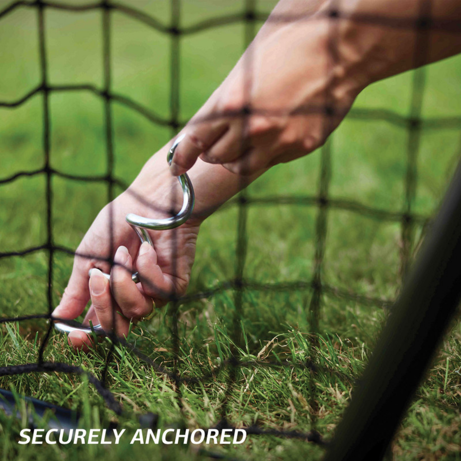 BERG, Berg Sportsgoal L Soccer Goal - 300x200 Cm - Integrated Score Counter - Incl. 4 Cones