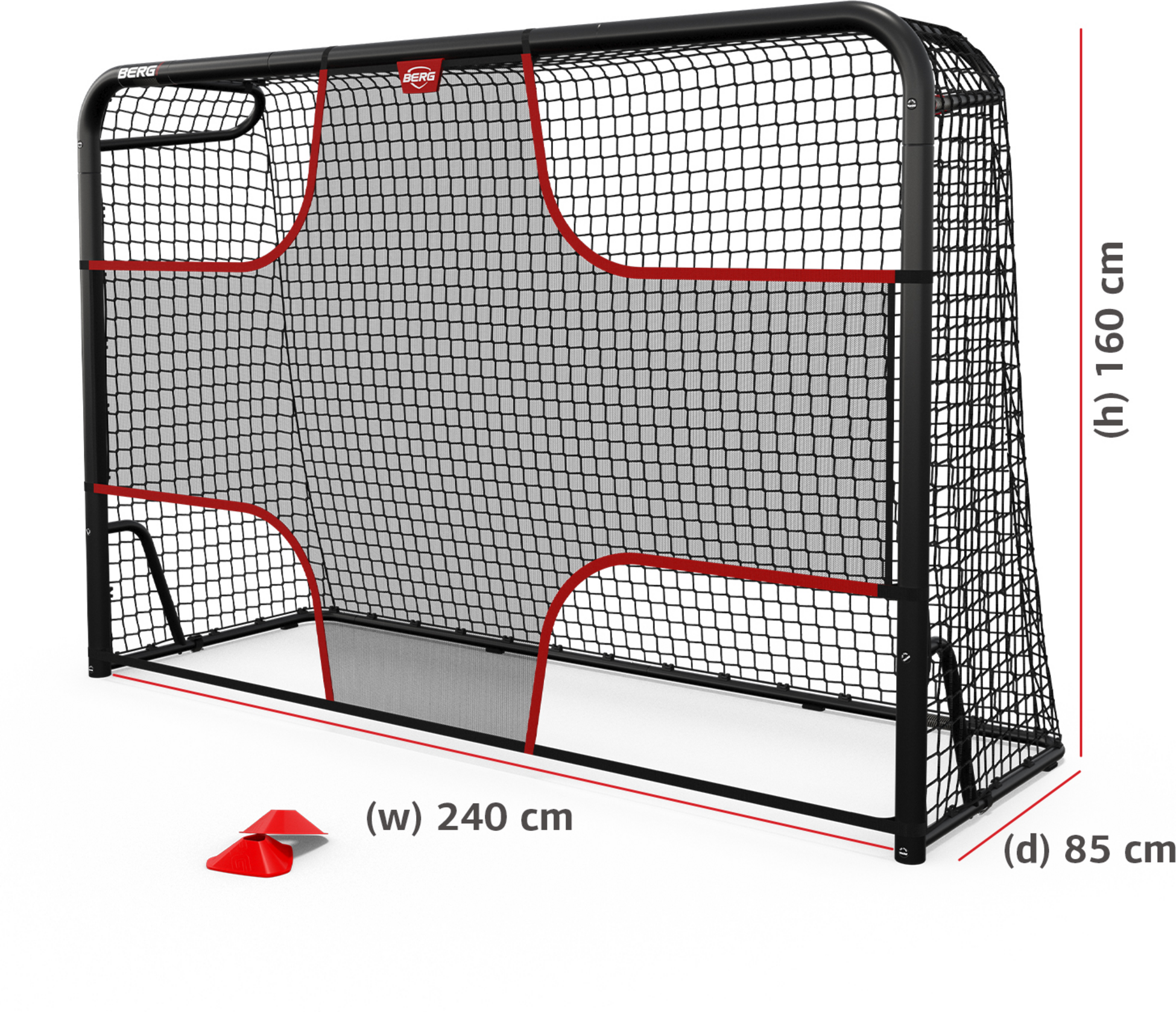 BERG, Berg Sportsgoal M + Target Net