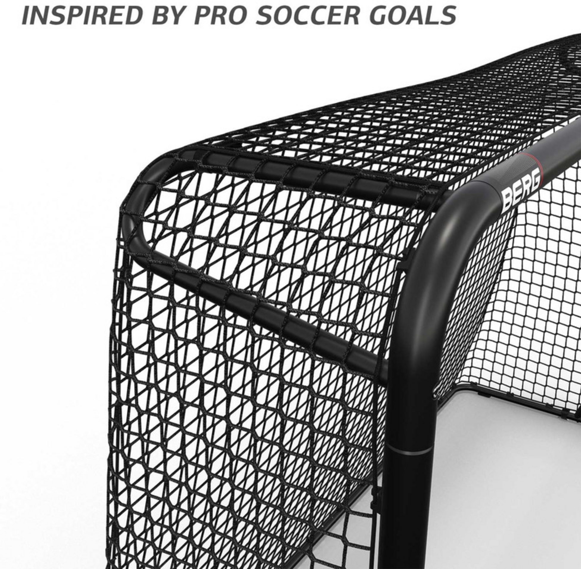 BERG, Berg Sportsgoal M Soccer Goal - 240x160 Cm - Integrated Score Counter - Incl. 4 Cones