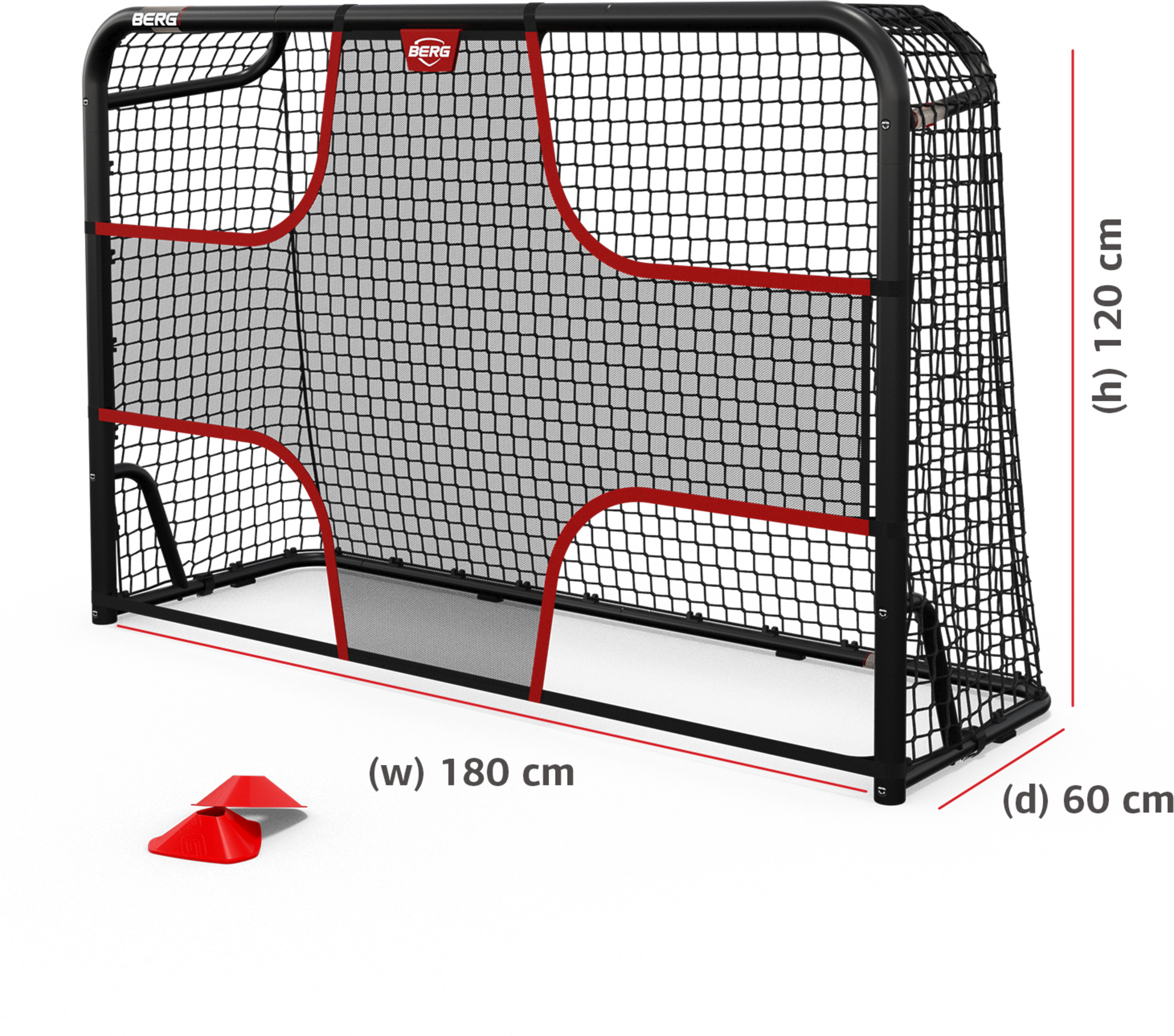 BERG, Berg Sportsgoal S + Target Net