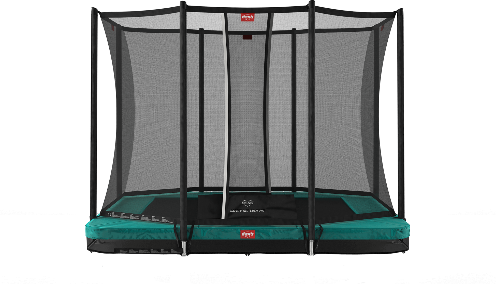 BERG, Berg Ultim Favorit Inground 280 Green + Safety Net Comfort