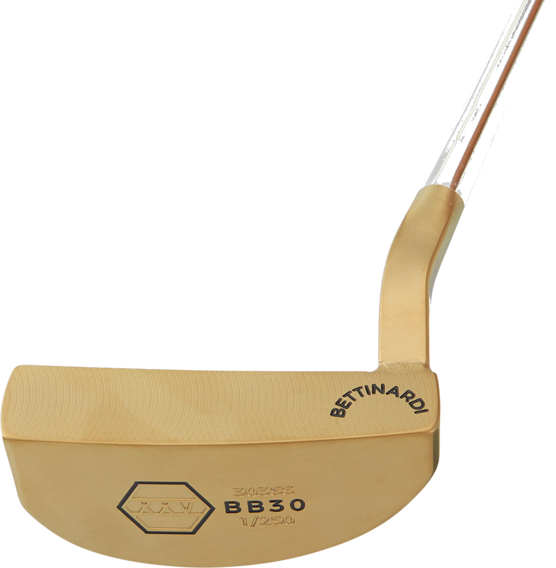 BETTINARDI, Bettinardi 25th Anniversary - Bb30 Flow-gold Flame-fly Putter (limited Run)