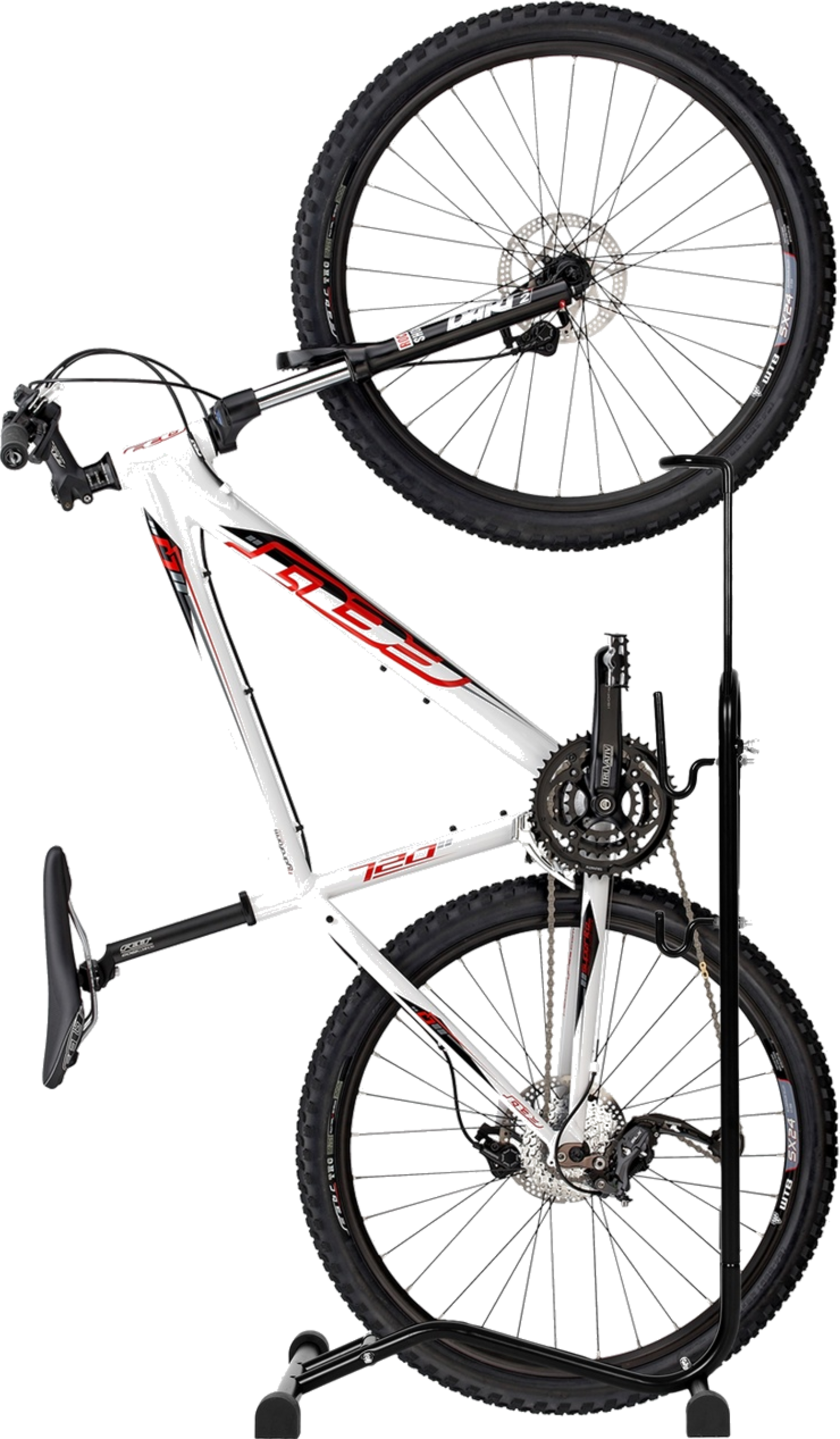 NORTHIX, Bicycle Stand 3in1 Black Service Bike Holder