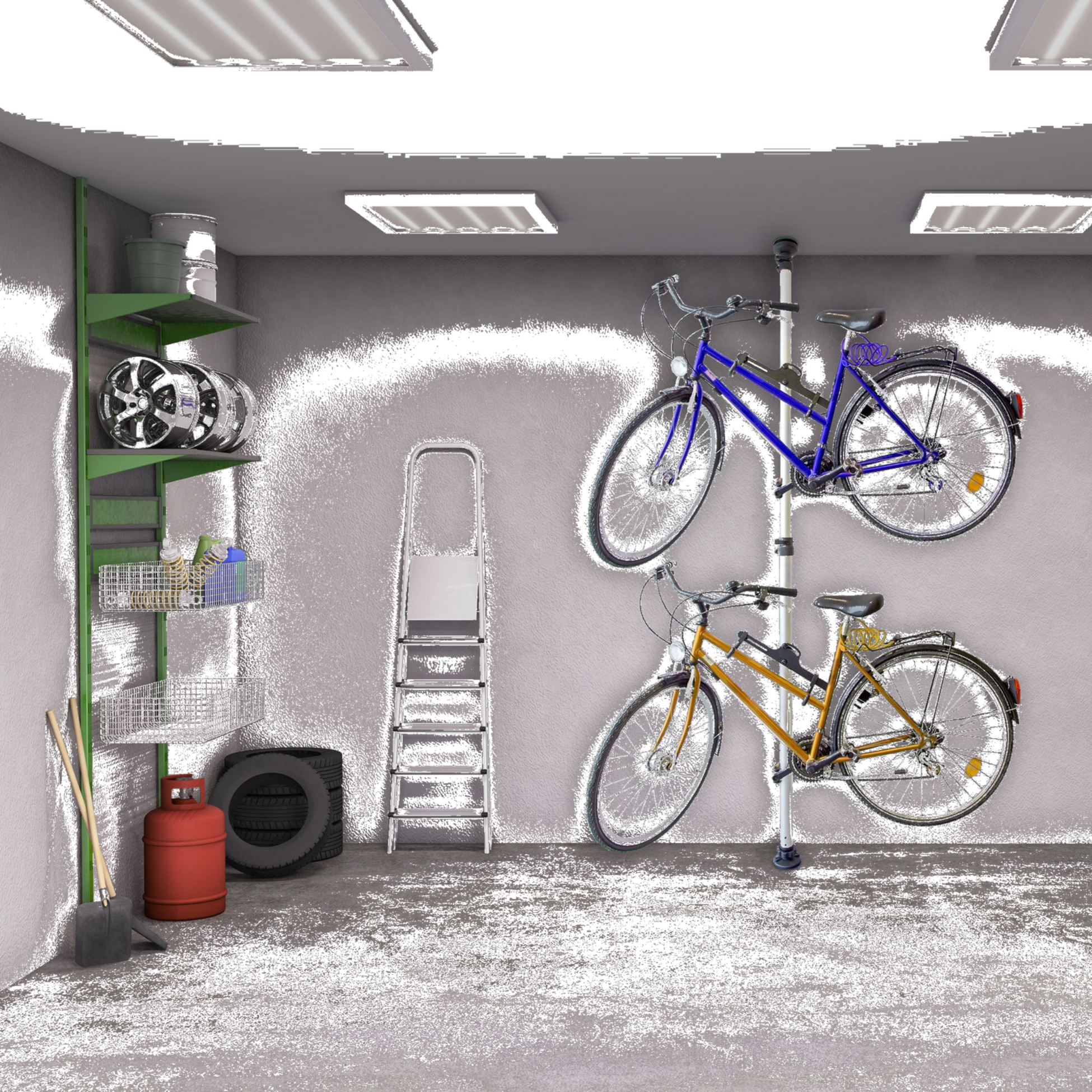 B2X, Bicycle Storage For Two Bicycles