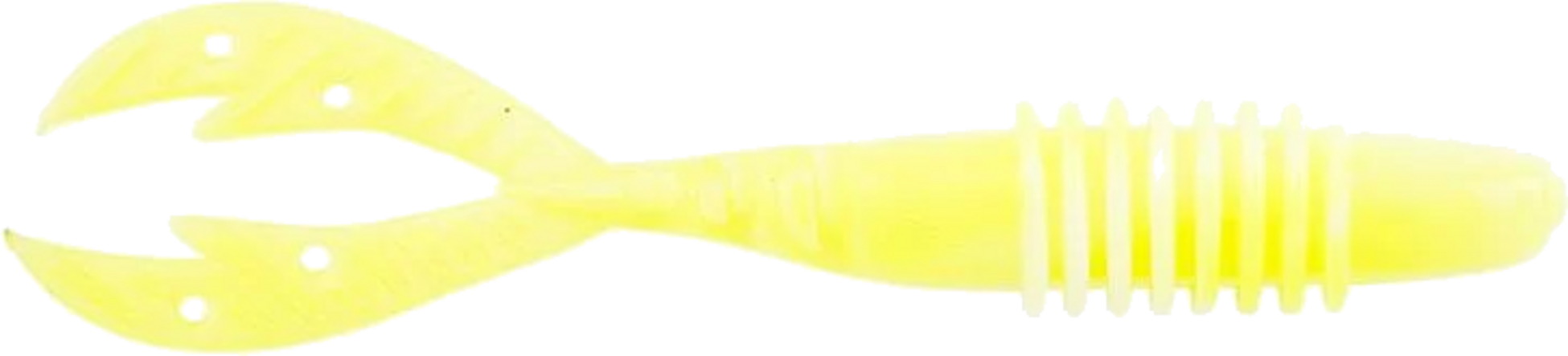 BIG BITE BAITS, Big Bite Baits Kamikaze Swimon Chartreuse/white Swirl 9cm, 7-pack