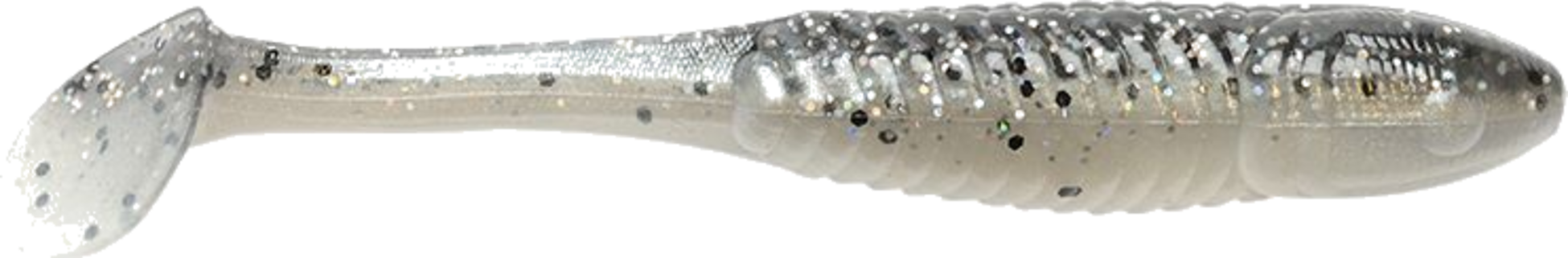 BIG BITE BAITS, Big Bite Baits Swim Minnow Magic Shad (smoke Shad) 9cm, 10-pack