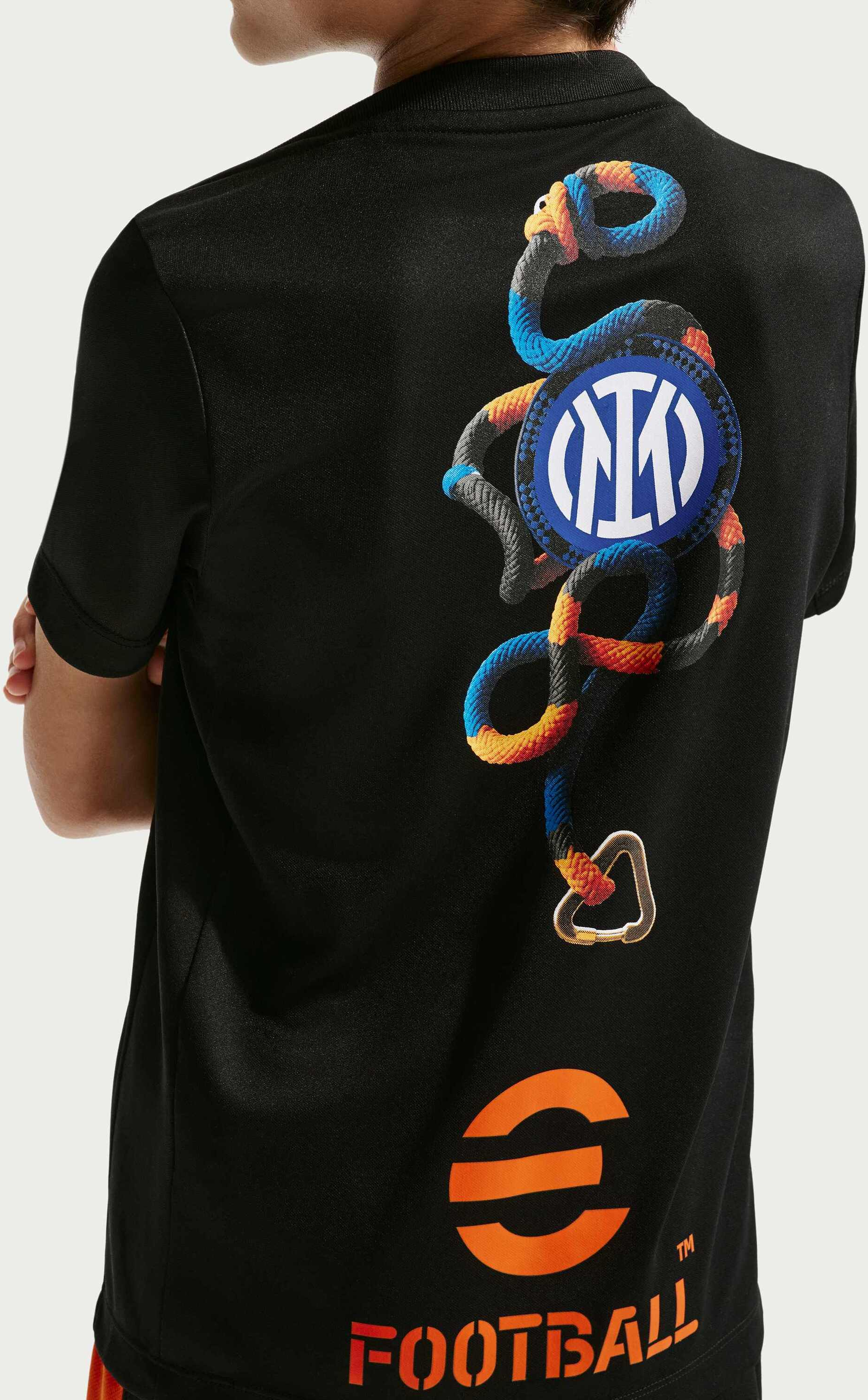 NIKE, Big Kids' Acg Dri-fit Football Short-sleeve Pre-match Top Inter Milan Academy Pro Se