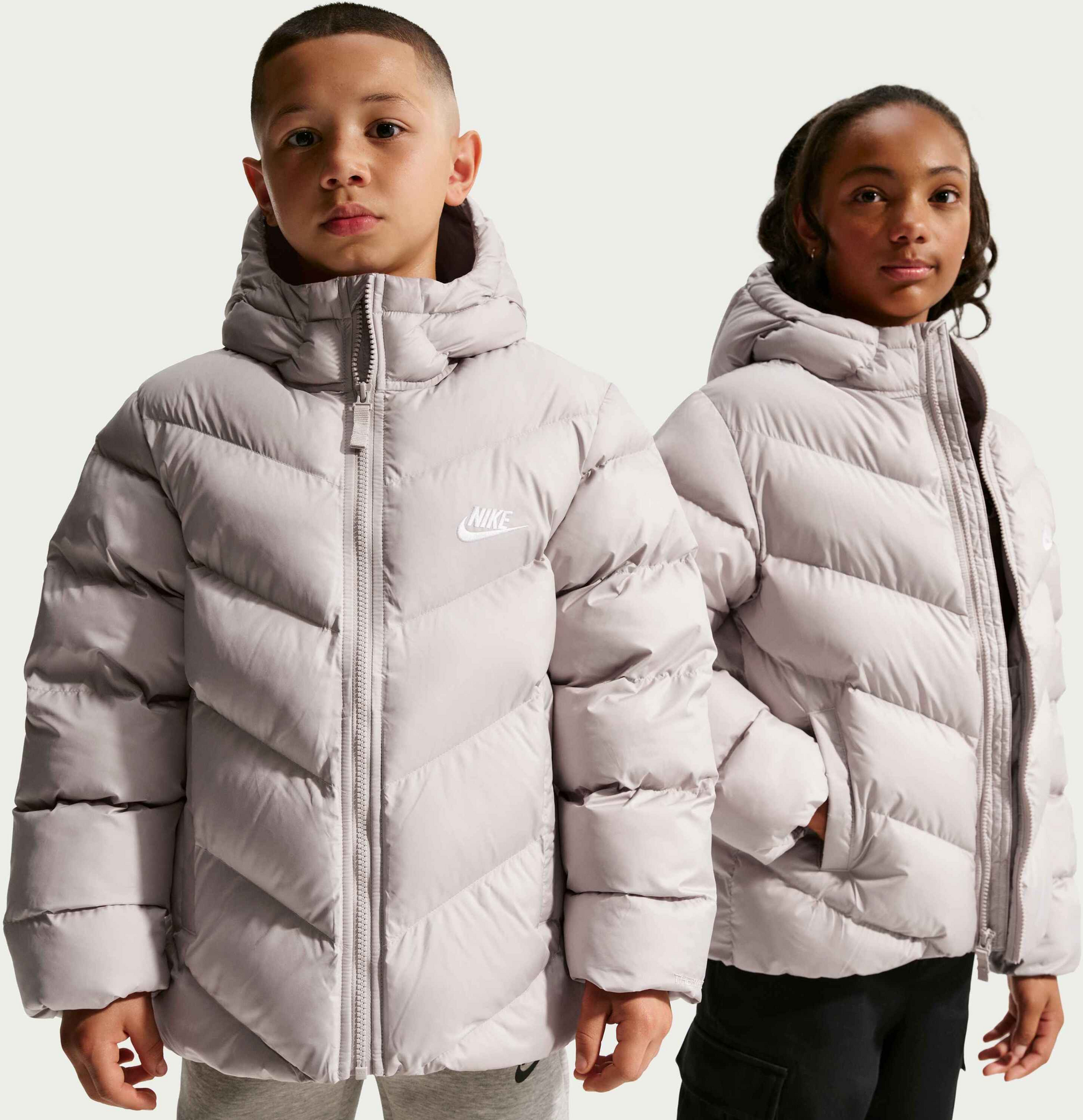 NIKE, Big Kids' Therma-fit Loose-fit Puffer Jacket Sportswear All Day Play