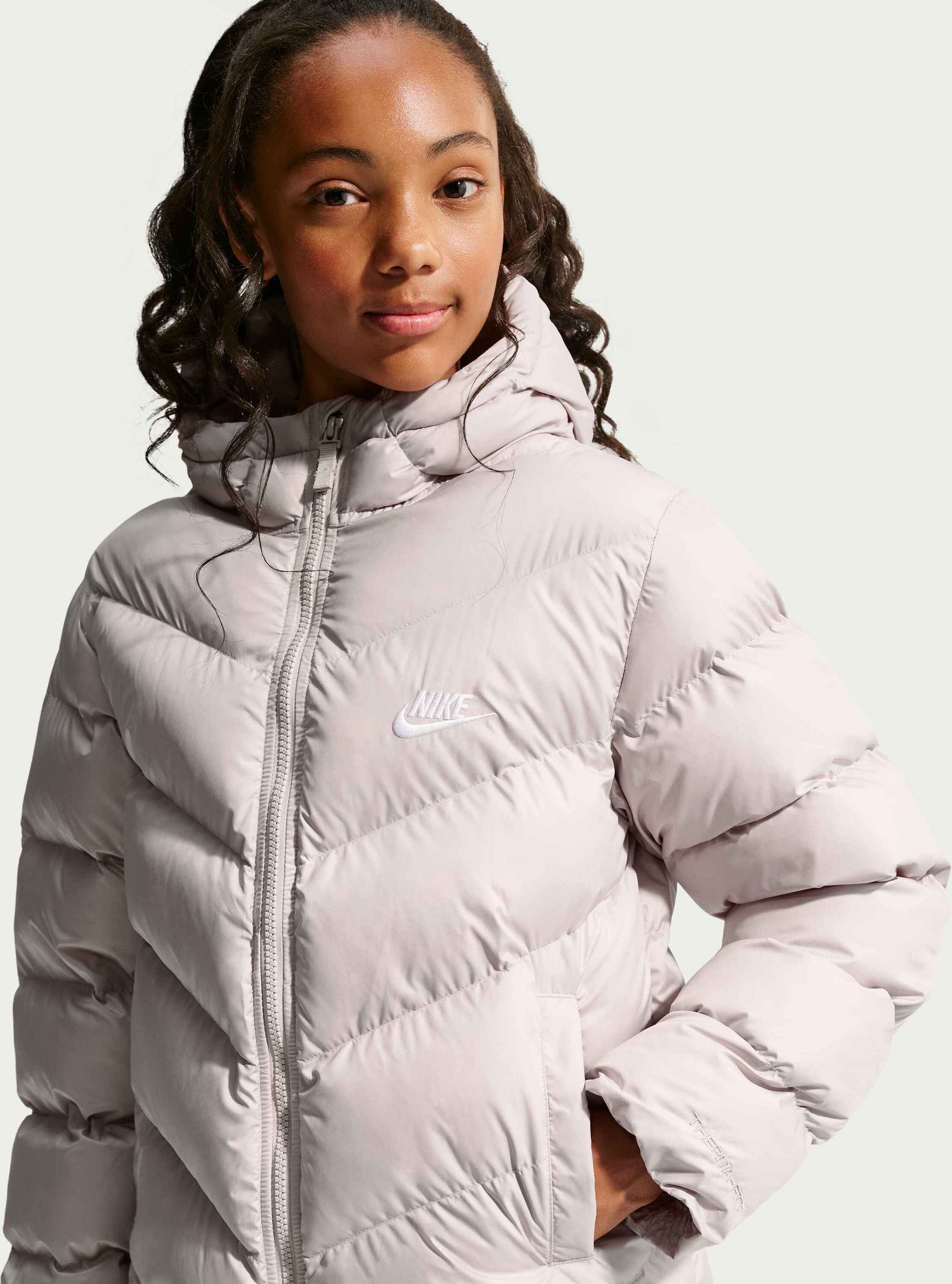 NIKE, Big Kids' Therma-fit Loose-fit Puffer Jacket Sportswear All Day Play