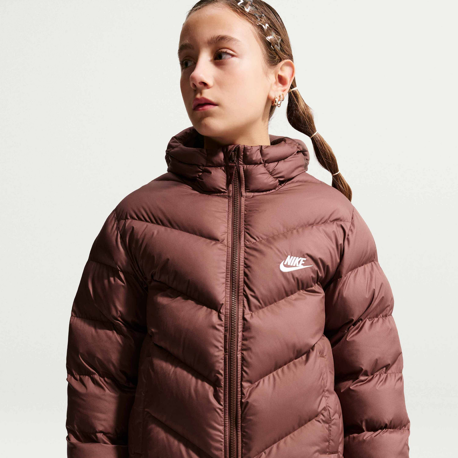 NIKE, Big Kids' Therma-fit Loose-fit Puffer Jacket Sportswear All Day Play