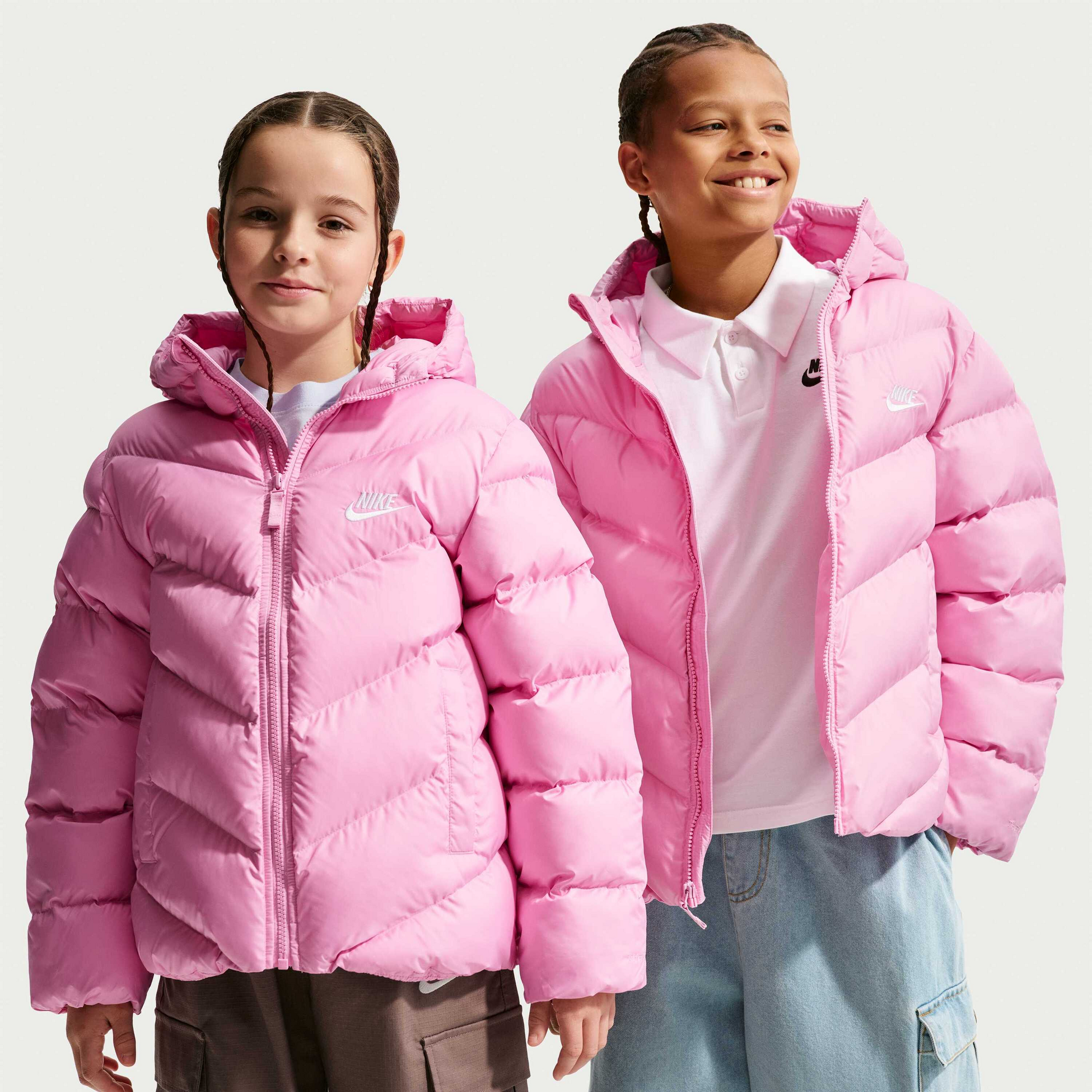 NIKE, Big Kids' Therma-fit Loose-fit Puffer Jacket Sportswear All Day Play
