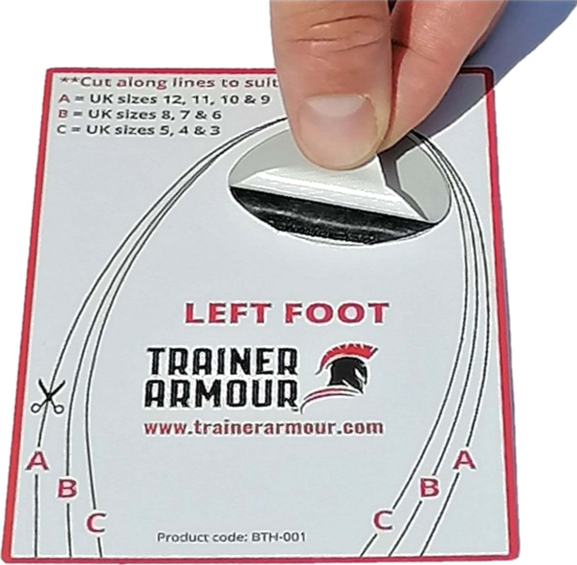 TRAINER ARMOUR, Big Toe Hole Preventer
