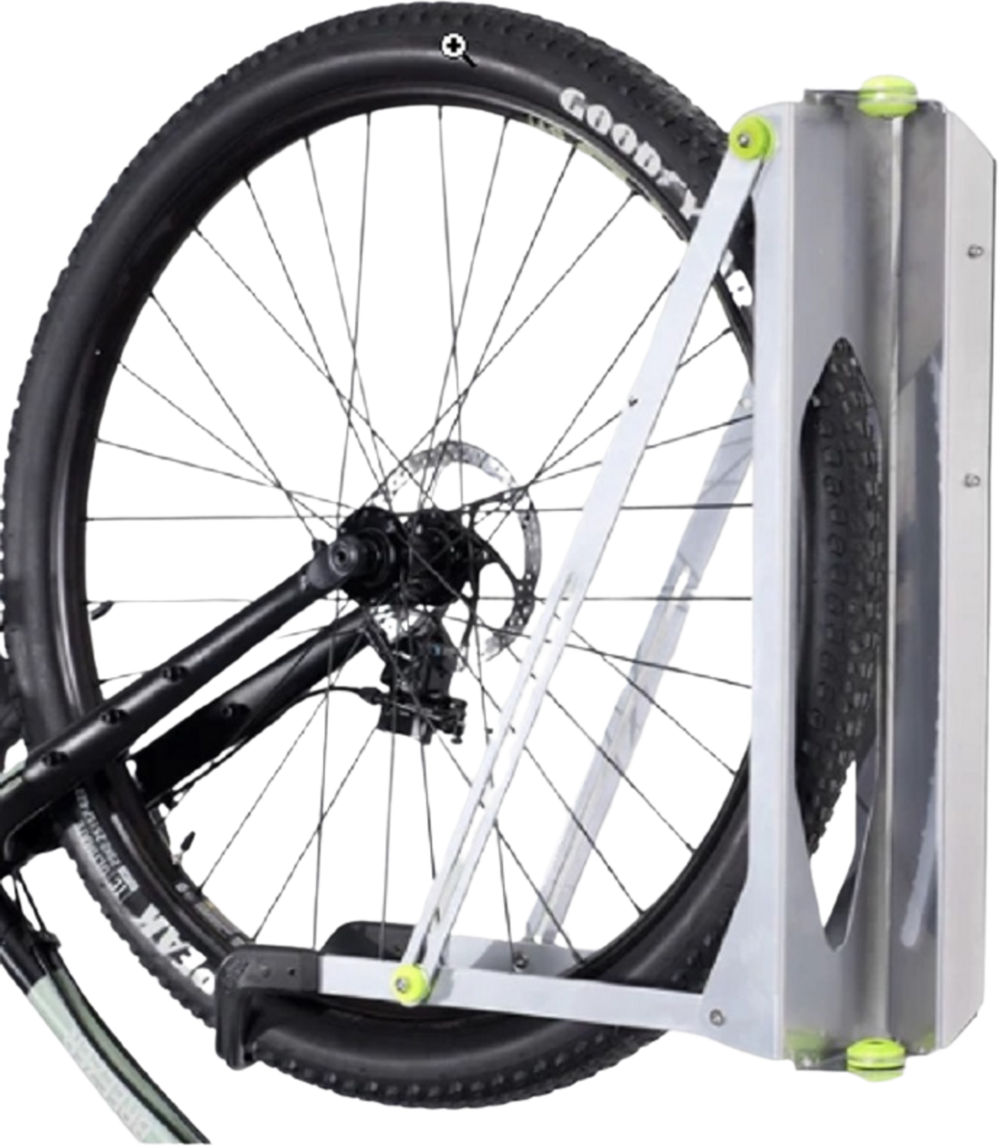 B2X, Bike Rack With Roll-on Design, Adjustable For 20"-29" Wheels