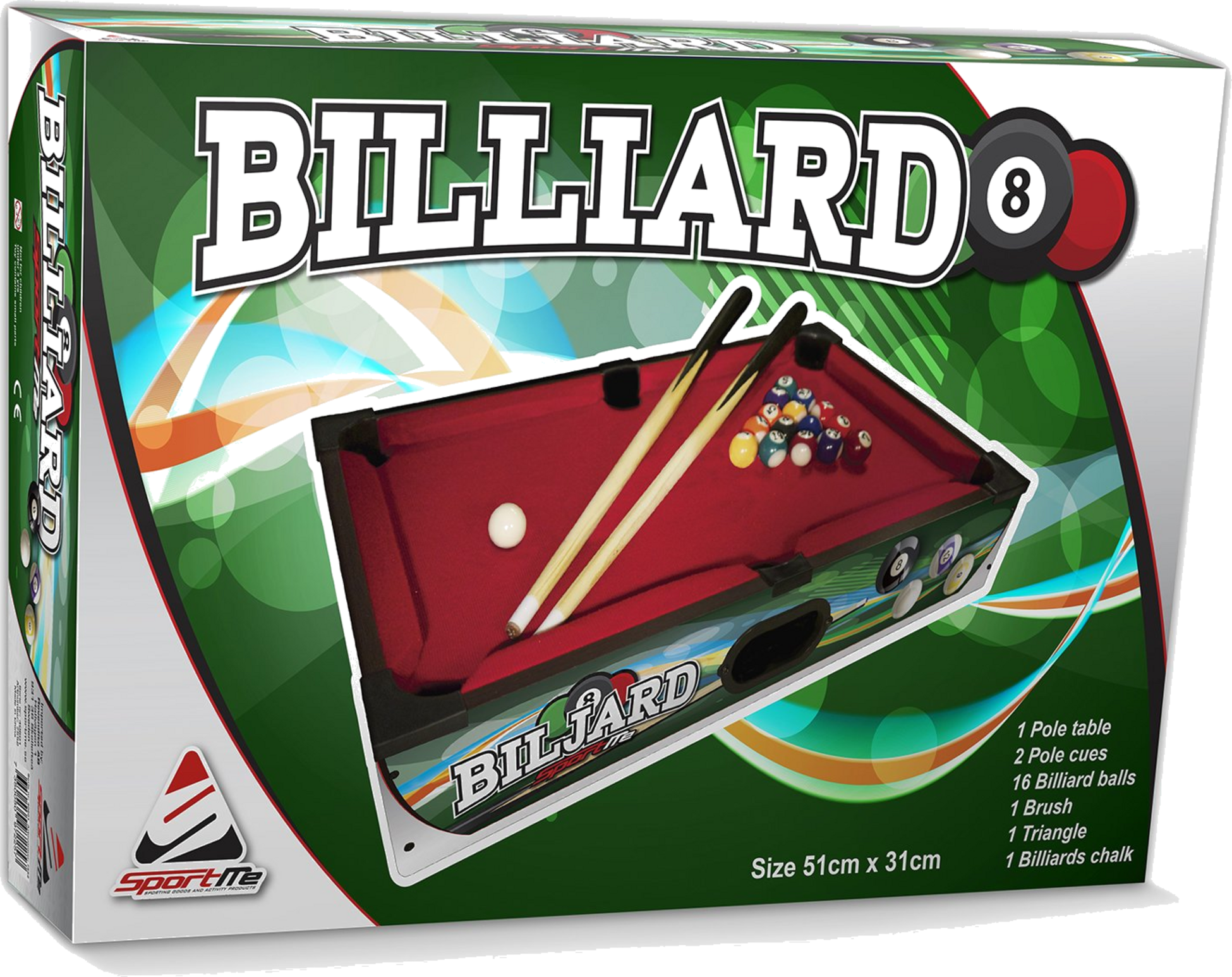 SPORTME, Biljard Bordsspel