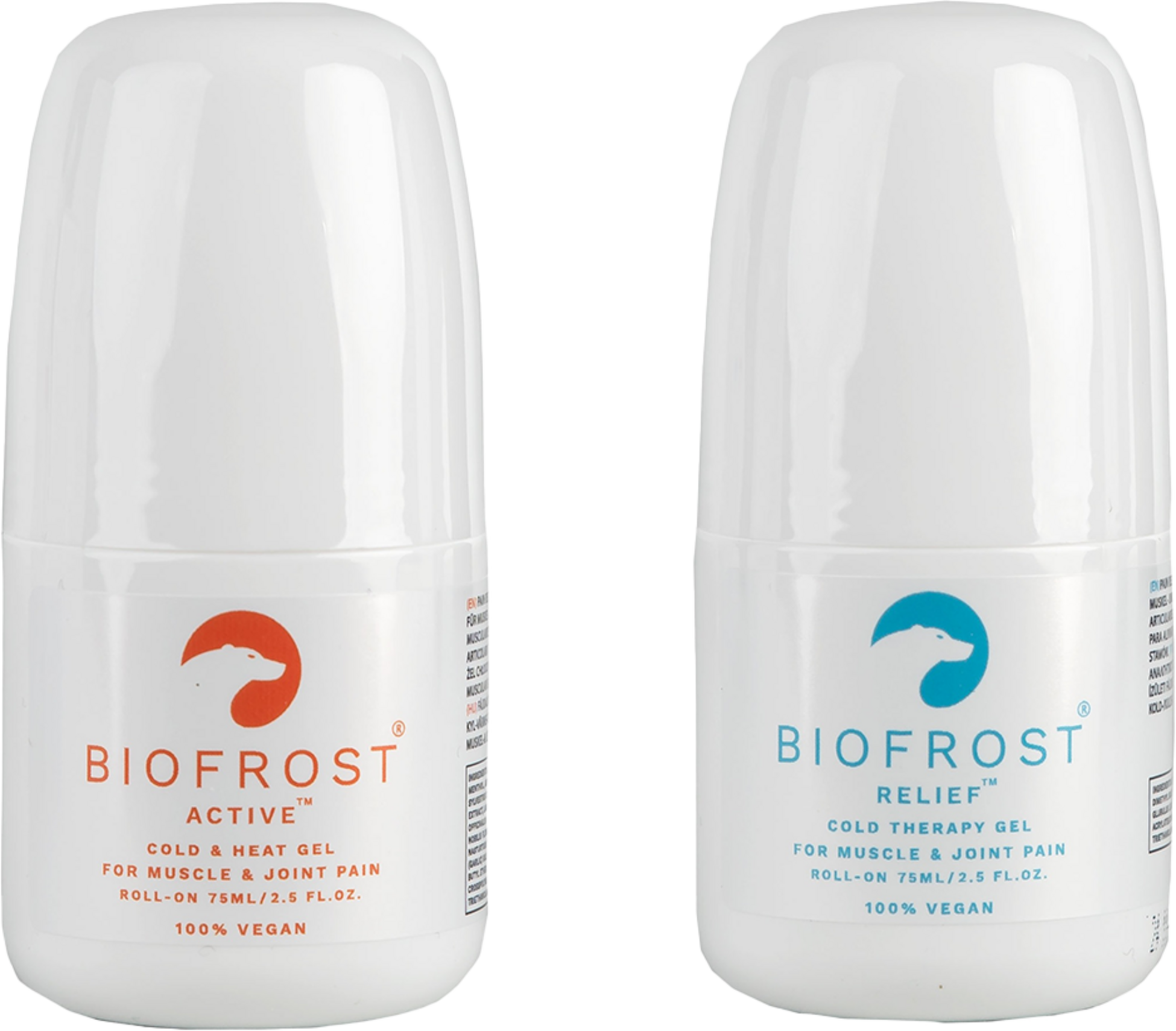 BIOFROST, Biofrost Active Och Relief Roll-on 2 Pack