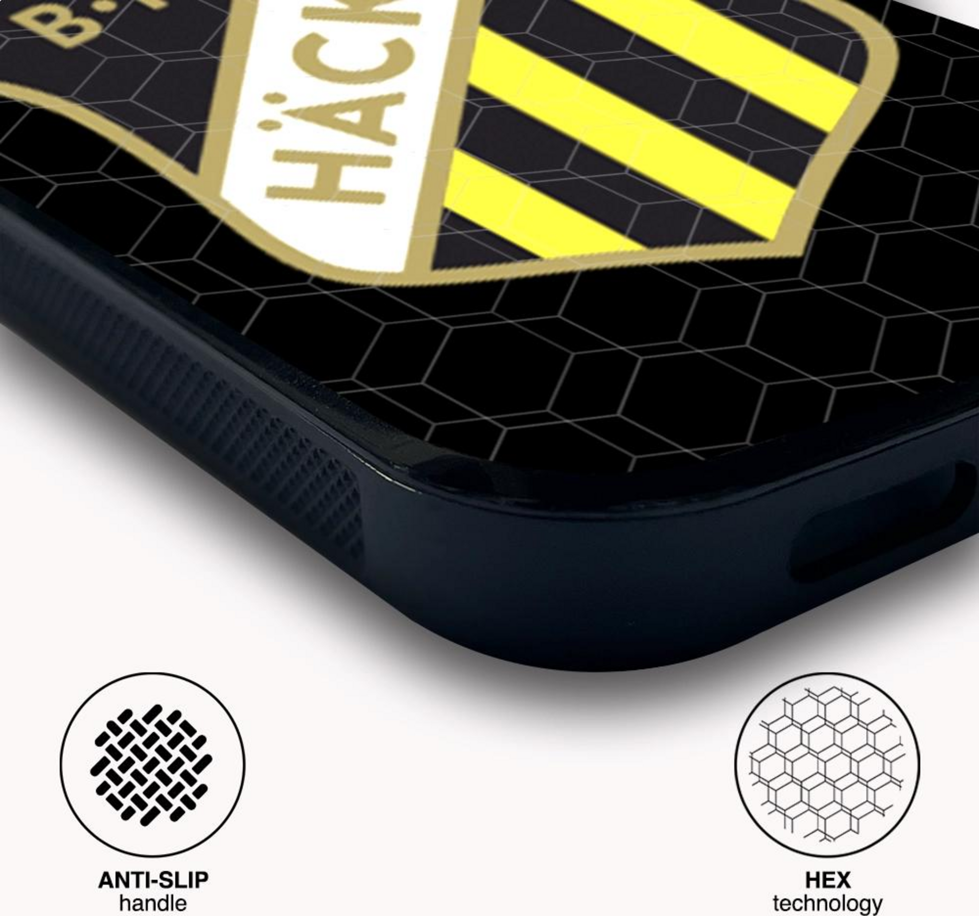 PHONECASES3D, Bk H&auml;cken Official 3d Phone Case Black