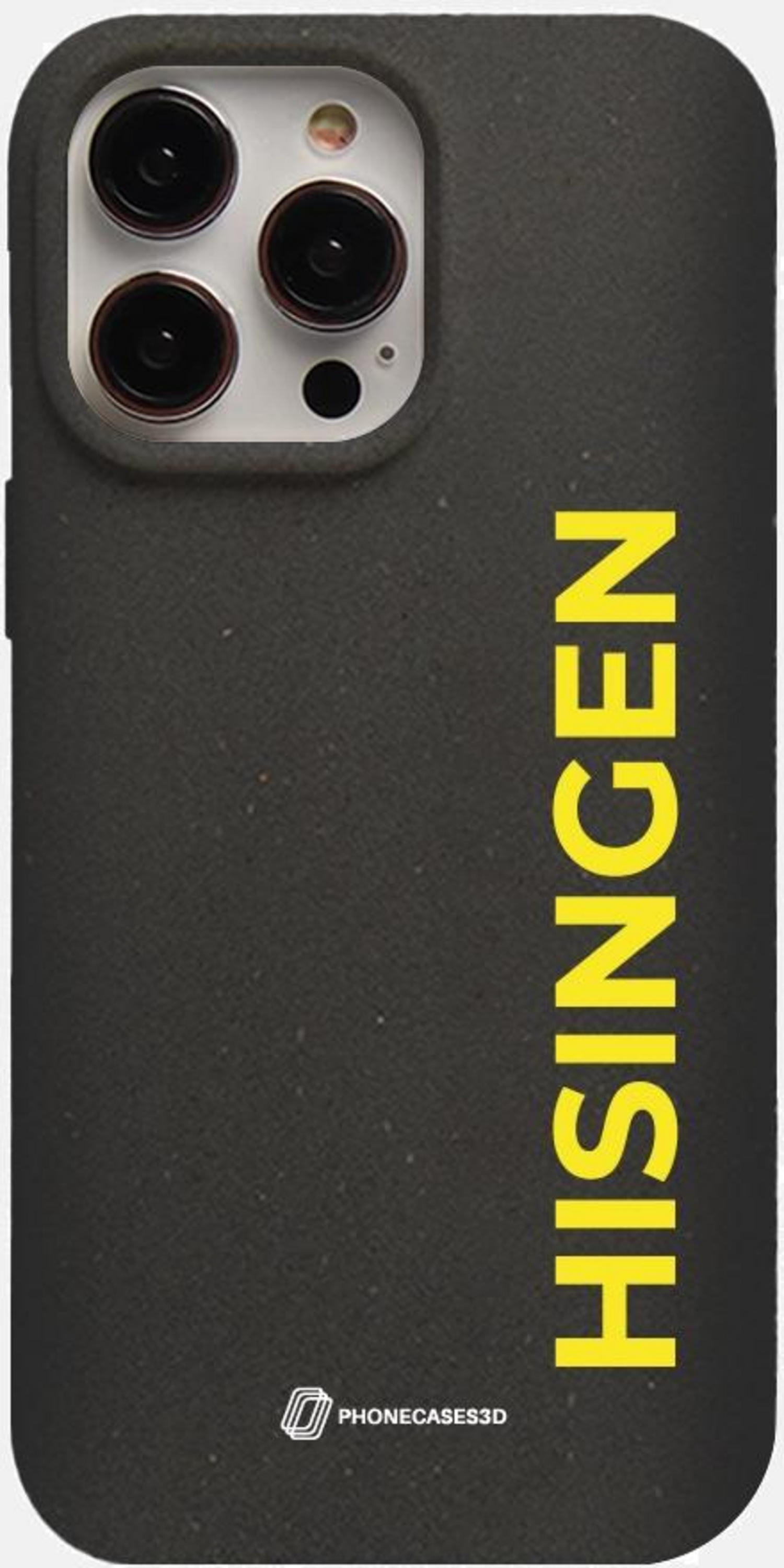 PHONECASES3D, Bk H&auml;cken Official Compostable Phone Case Yellow