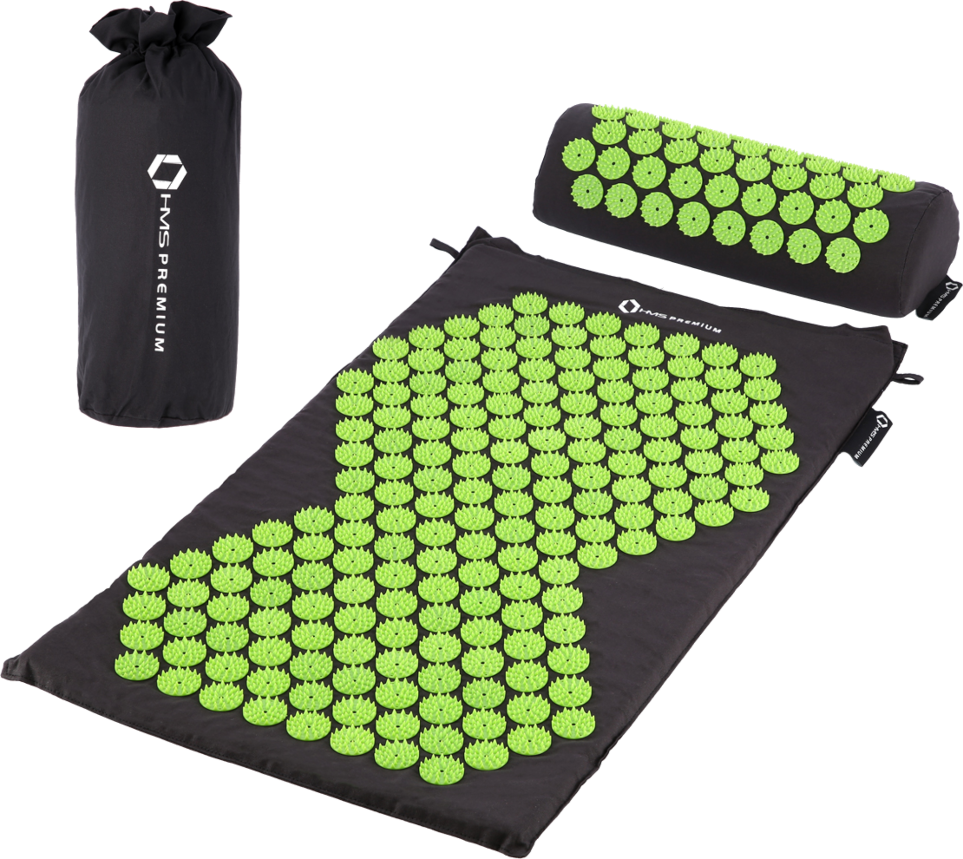 NORTHIX, Black Acupressure Mat Set &ndash; Pain Relief, Relaxation