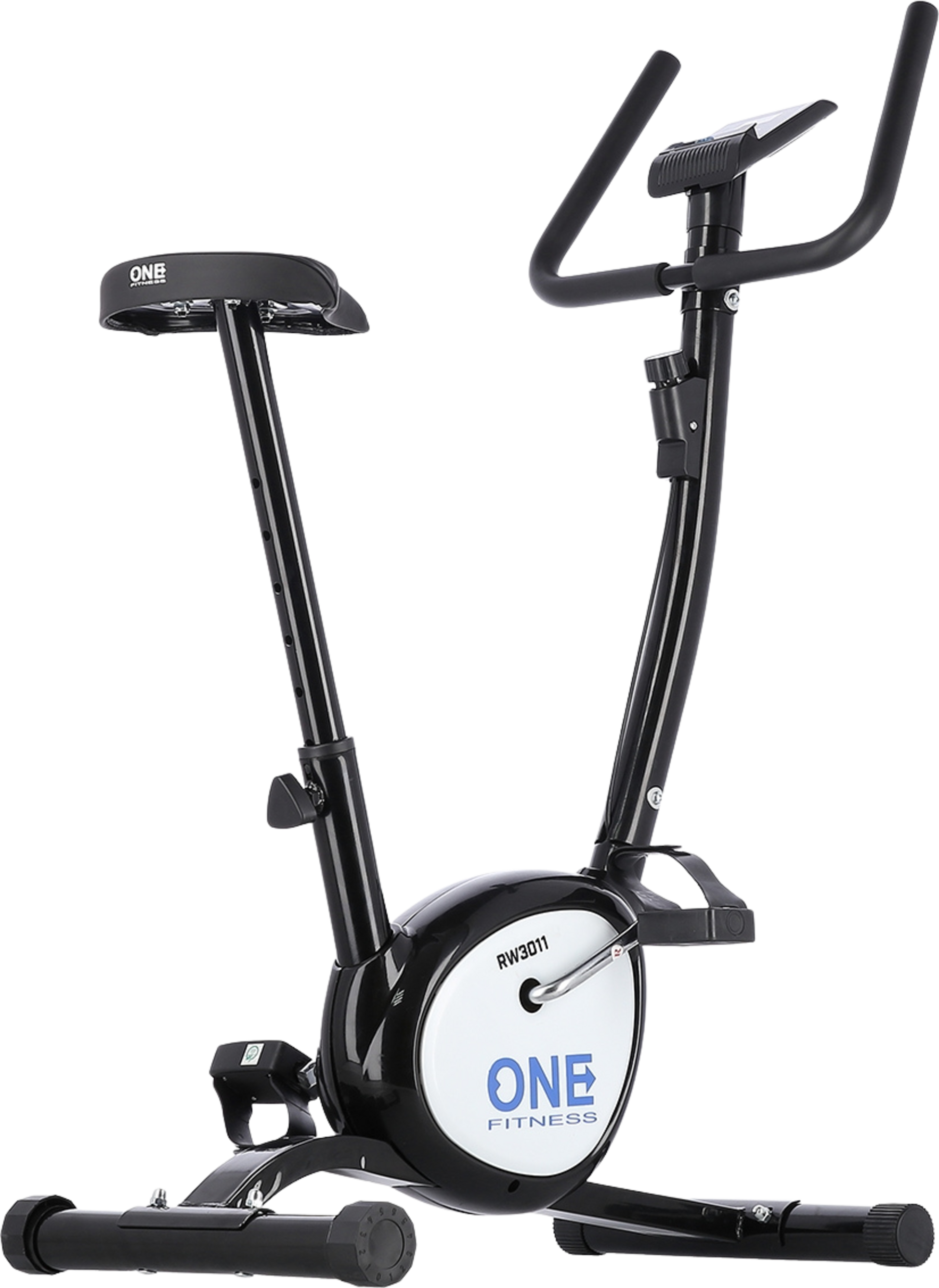 NORTHIX, Black Exercise Bike, Adjustable Resistance, Indoor Use