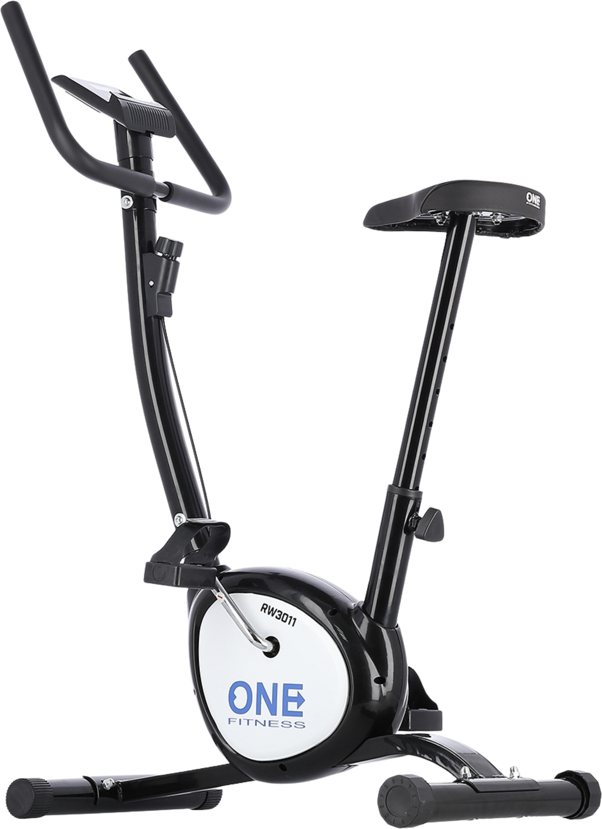 NORTHIX, Black Exercise Bike, Adjustable Resistance, Indoor Use