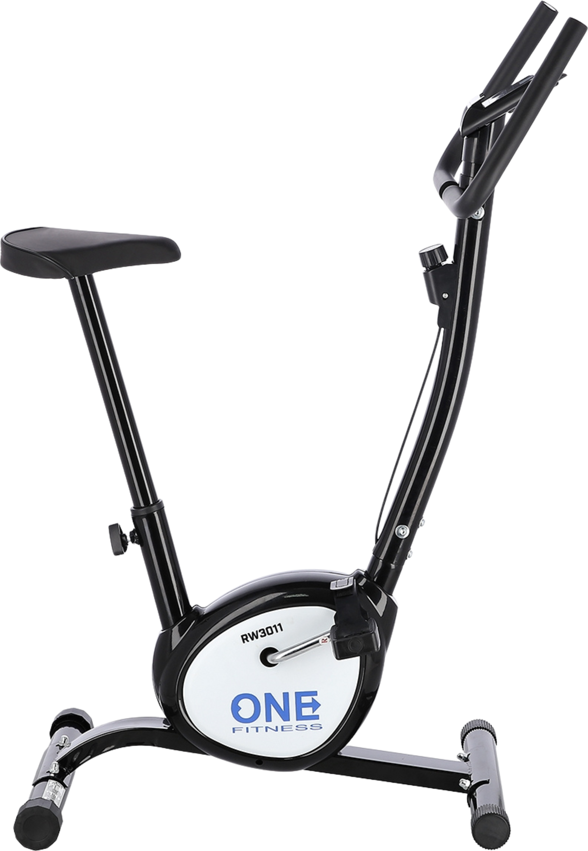 NORTHIX, Black Exercise Bike, Adjustable Resistance, Indoor Use