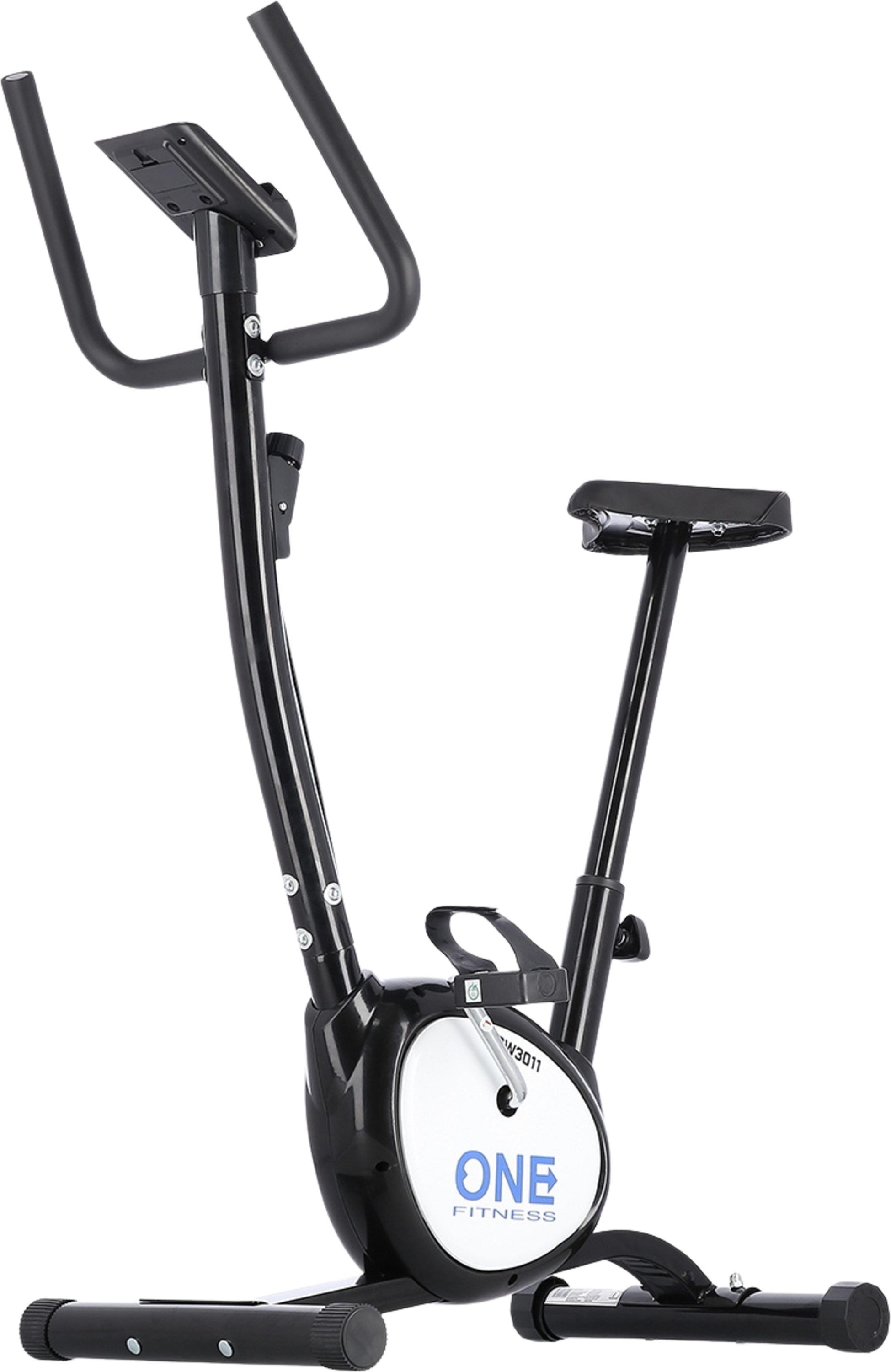 NORTHIX, Black Exercise Bike, Adjustable Resistance, Indoor Use
