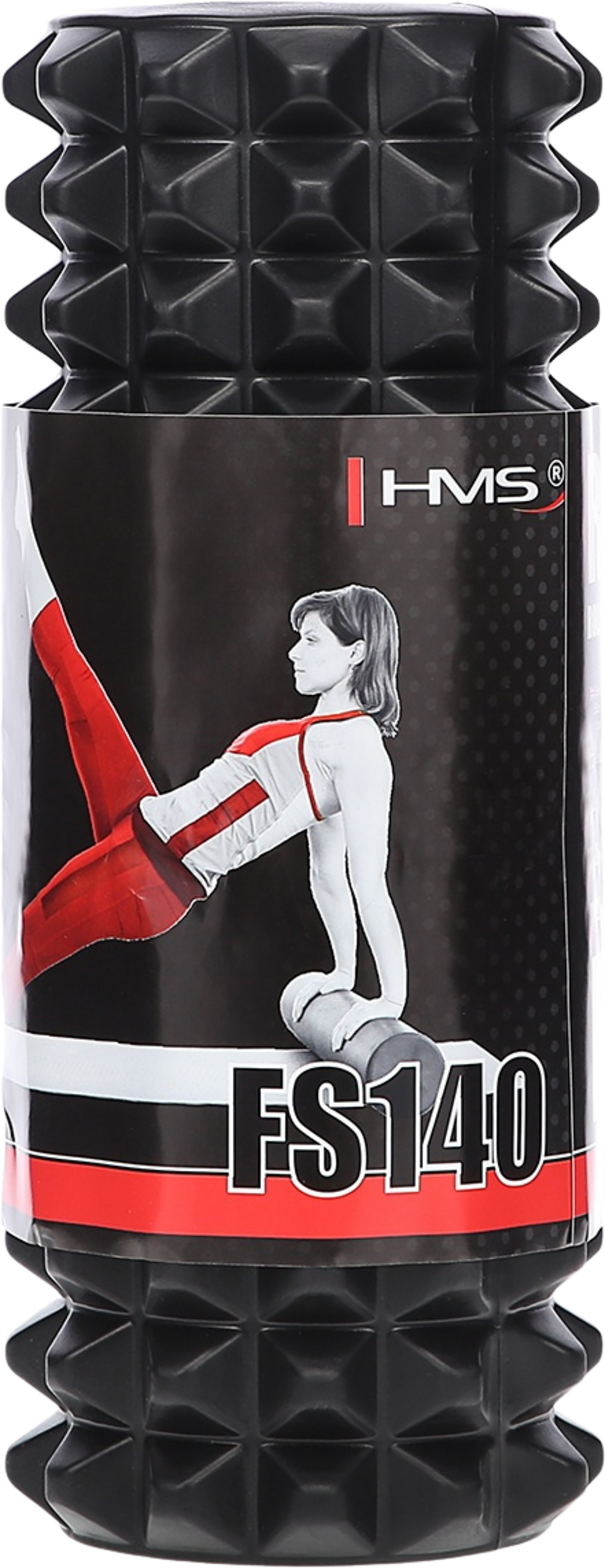 NORTHIX, Black Foam Roller, High-density, 140 Cm