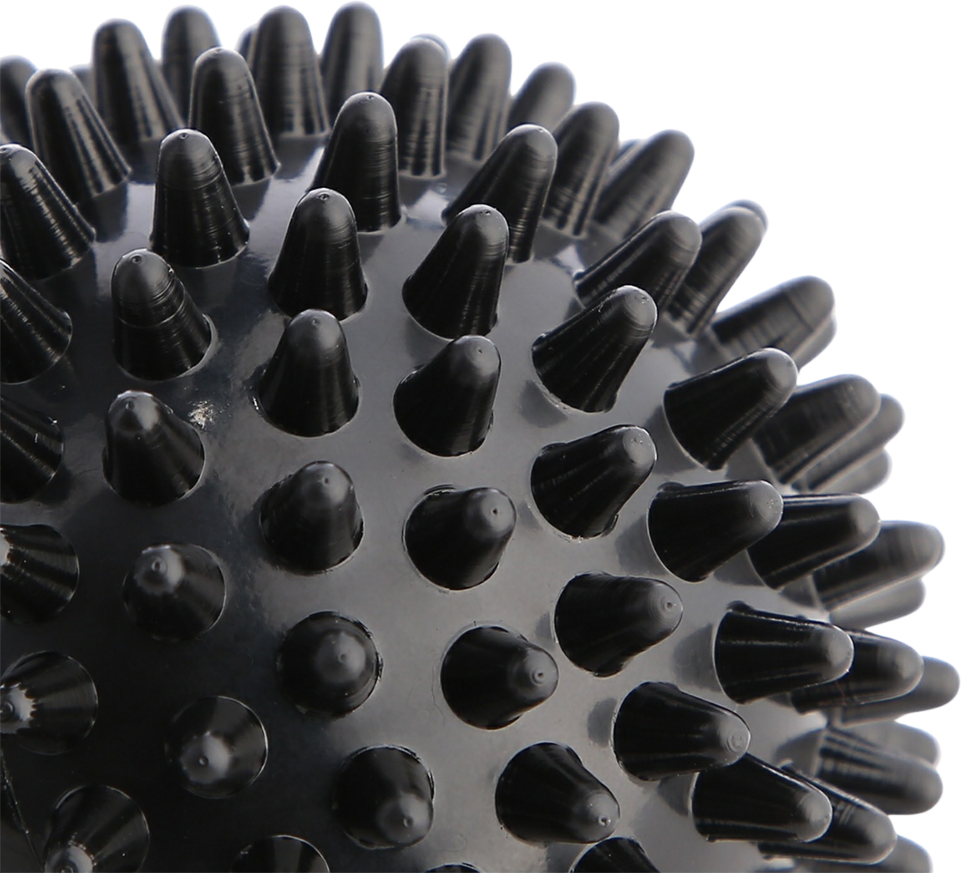NORTHIX, Black Massage Spiky Ball &ndash; Pain Relief, 6cm
