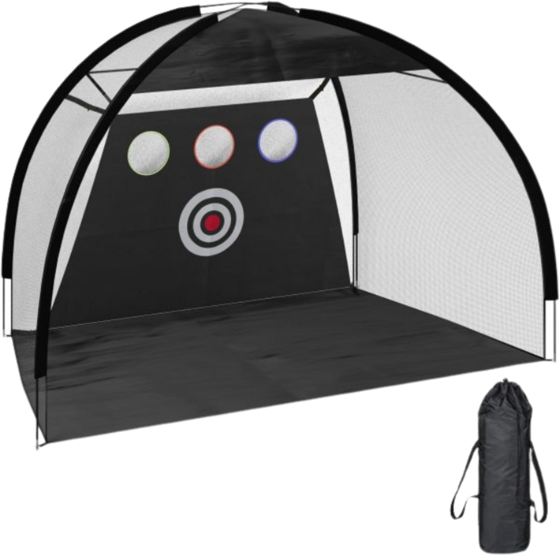 NORTHIX, Black Practice Net For Golf