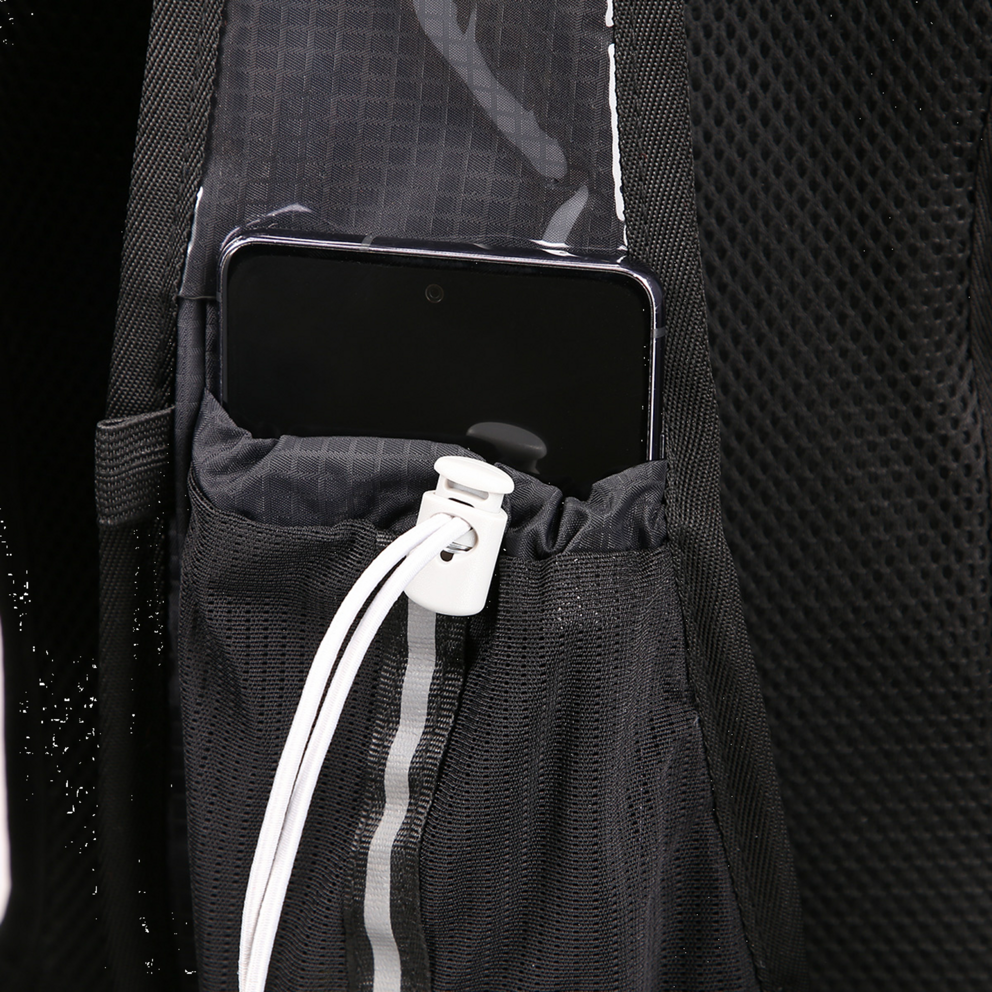 NORTHIX, Black Running Backpack, Lightweight, Adjustable Straps
