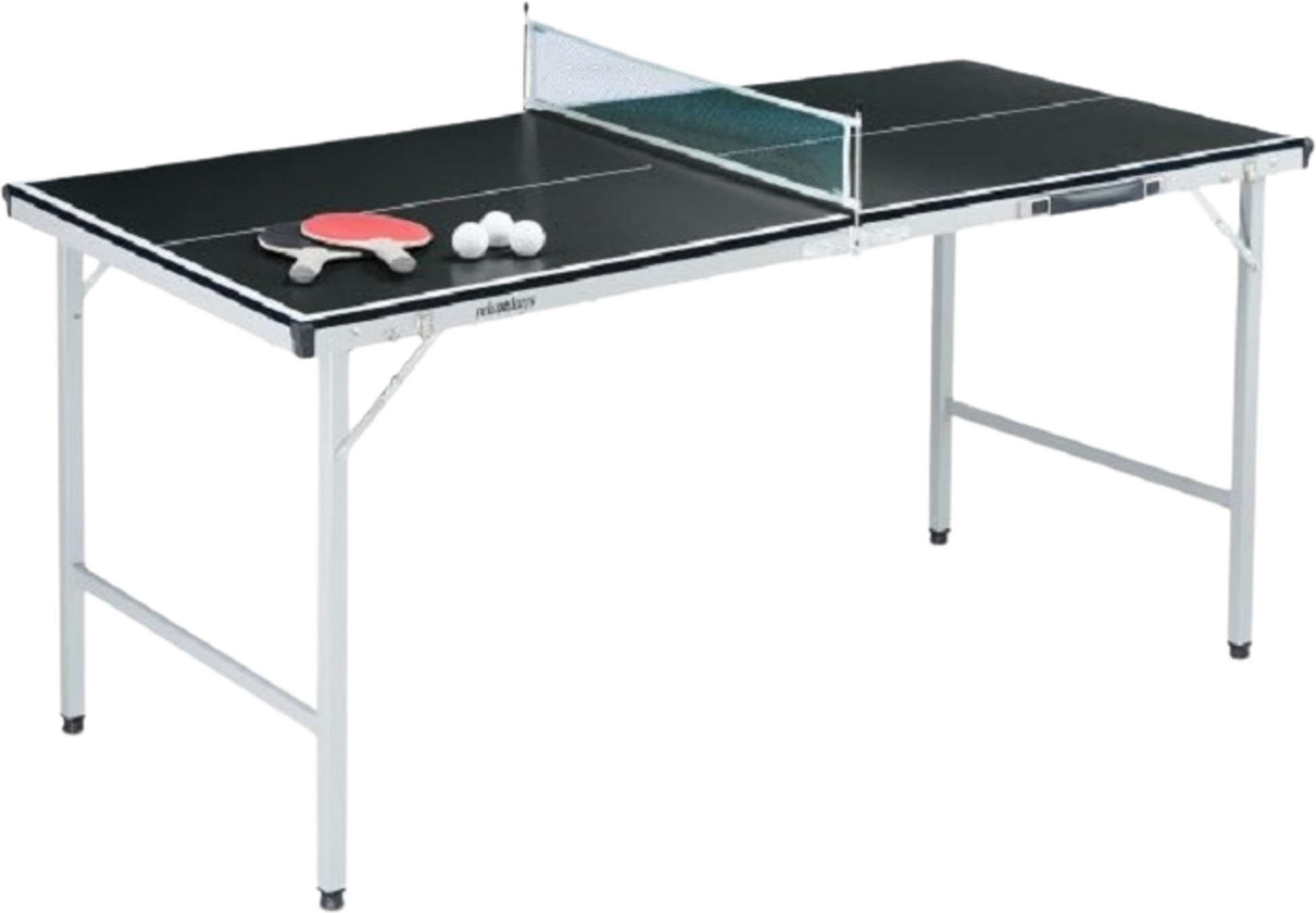 B2X, Black Table Tennis Table With Accessories