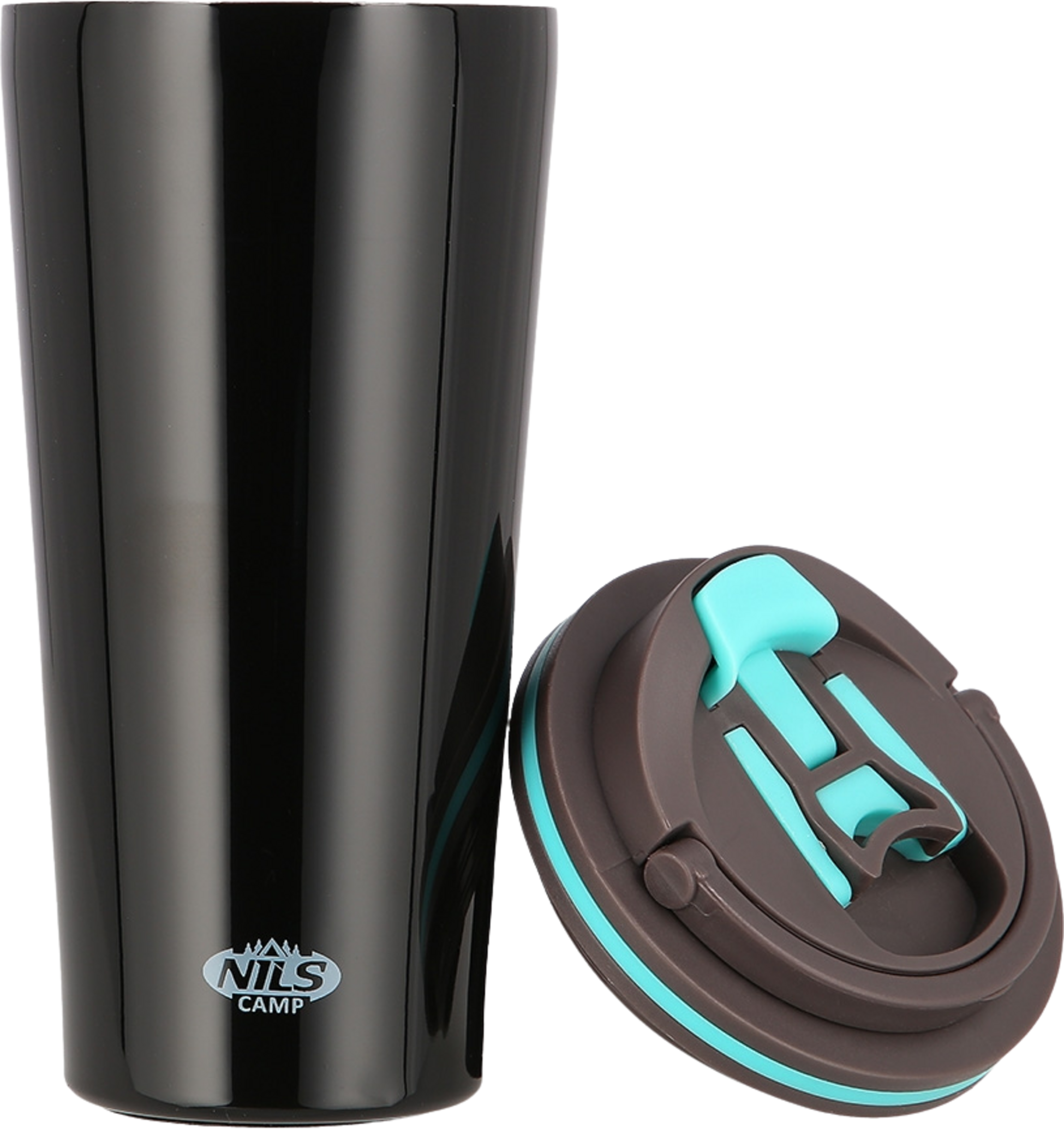 NORTHIX, Black Thermal Cup, 18 Oz, Insulated Stainless Steel