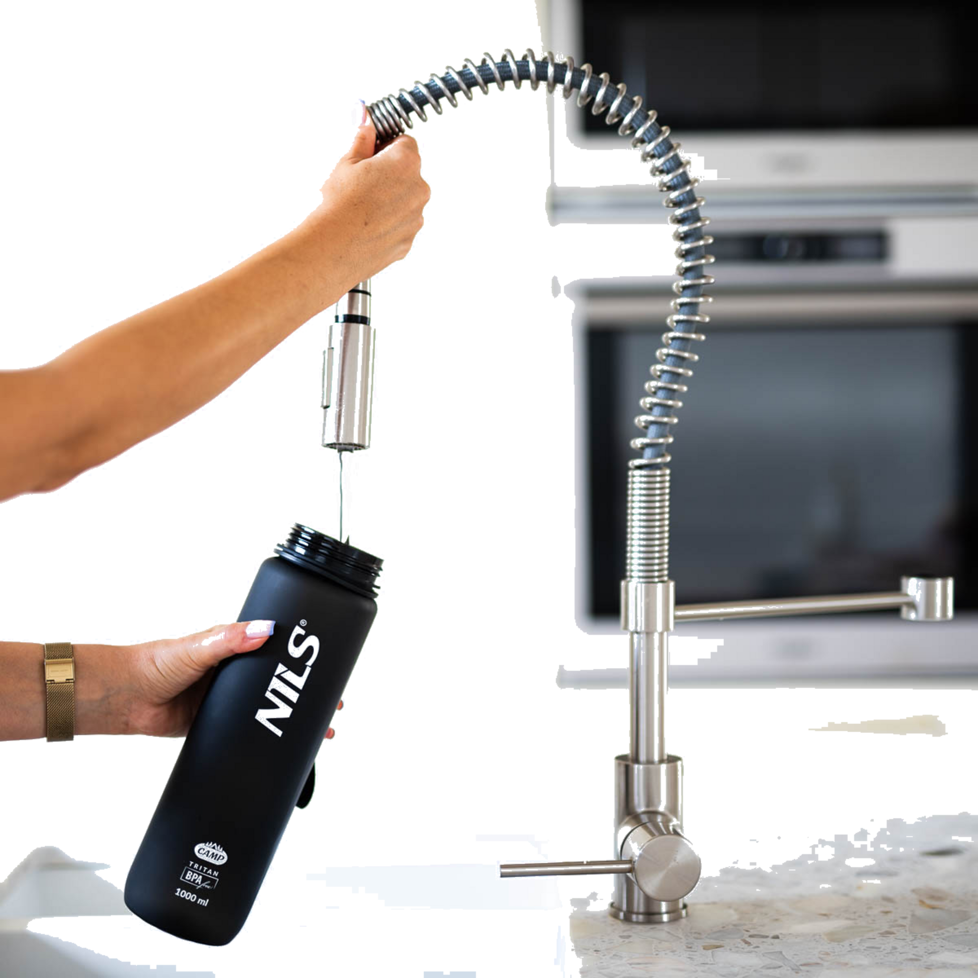 NORTHIX, Black Tritan Water Bottle &ndash; Durable, Bpa-free, 750ml