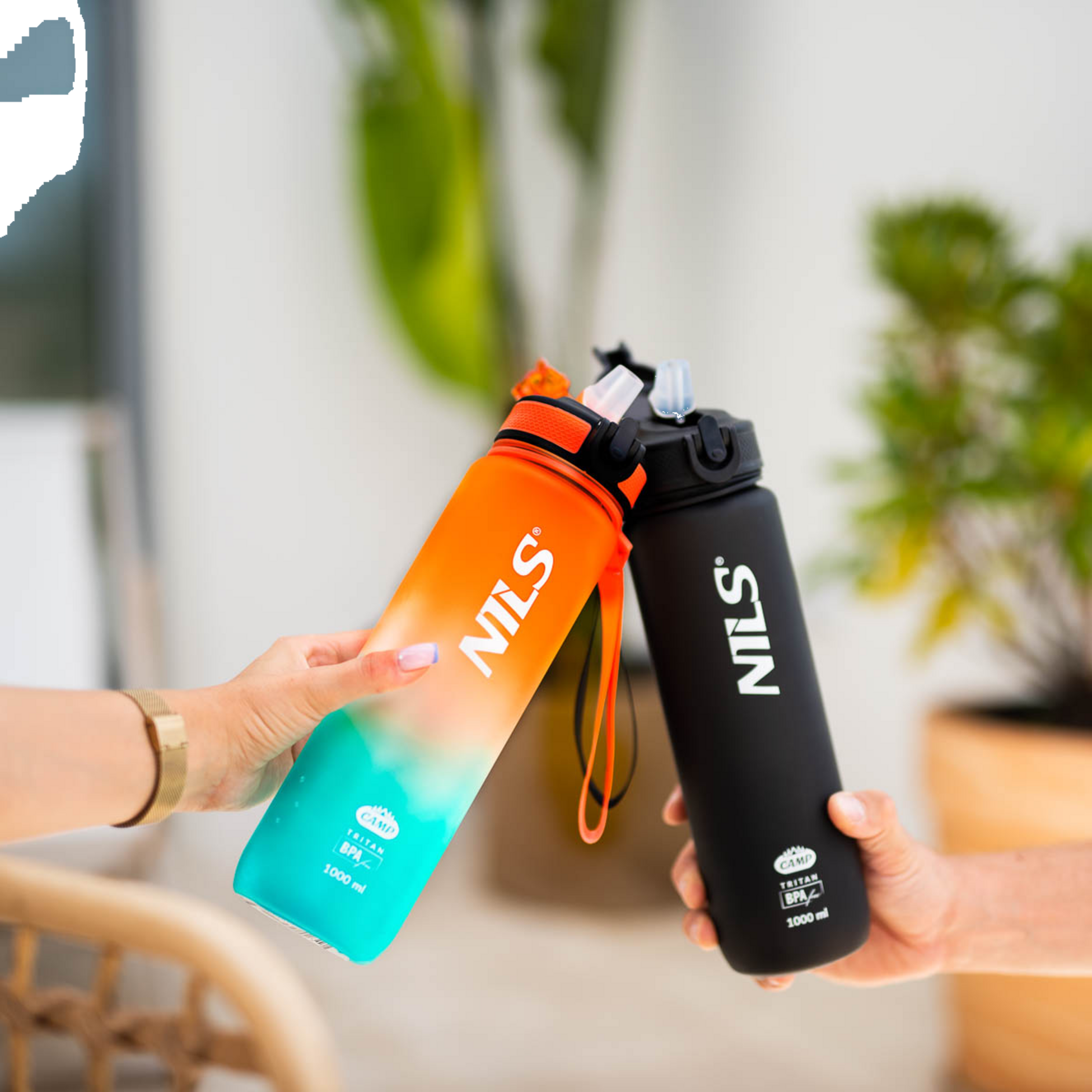 NORTHIX, Black Tritan Water Bottle &ndash; Durable, Bpa-free, 750ml
