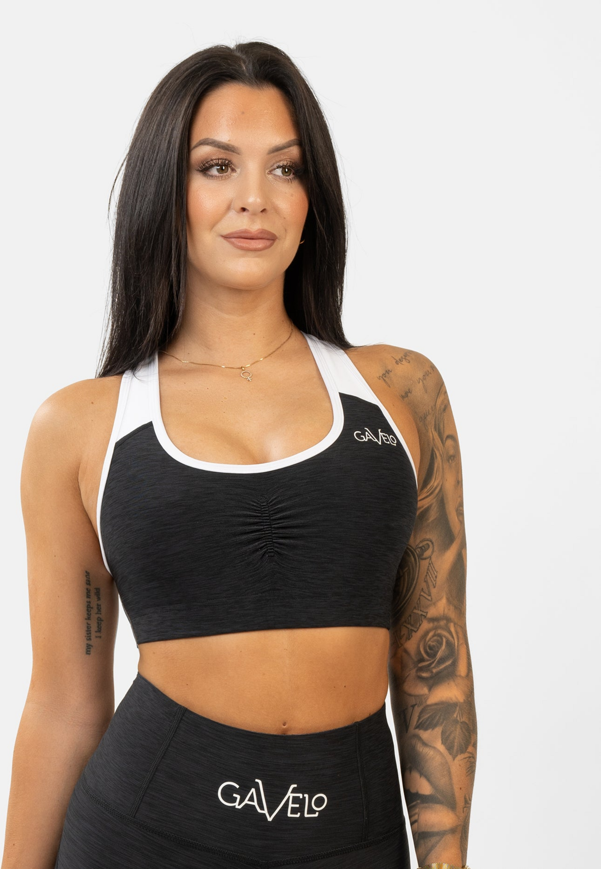 GAVELO, Black White Sport-bh