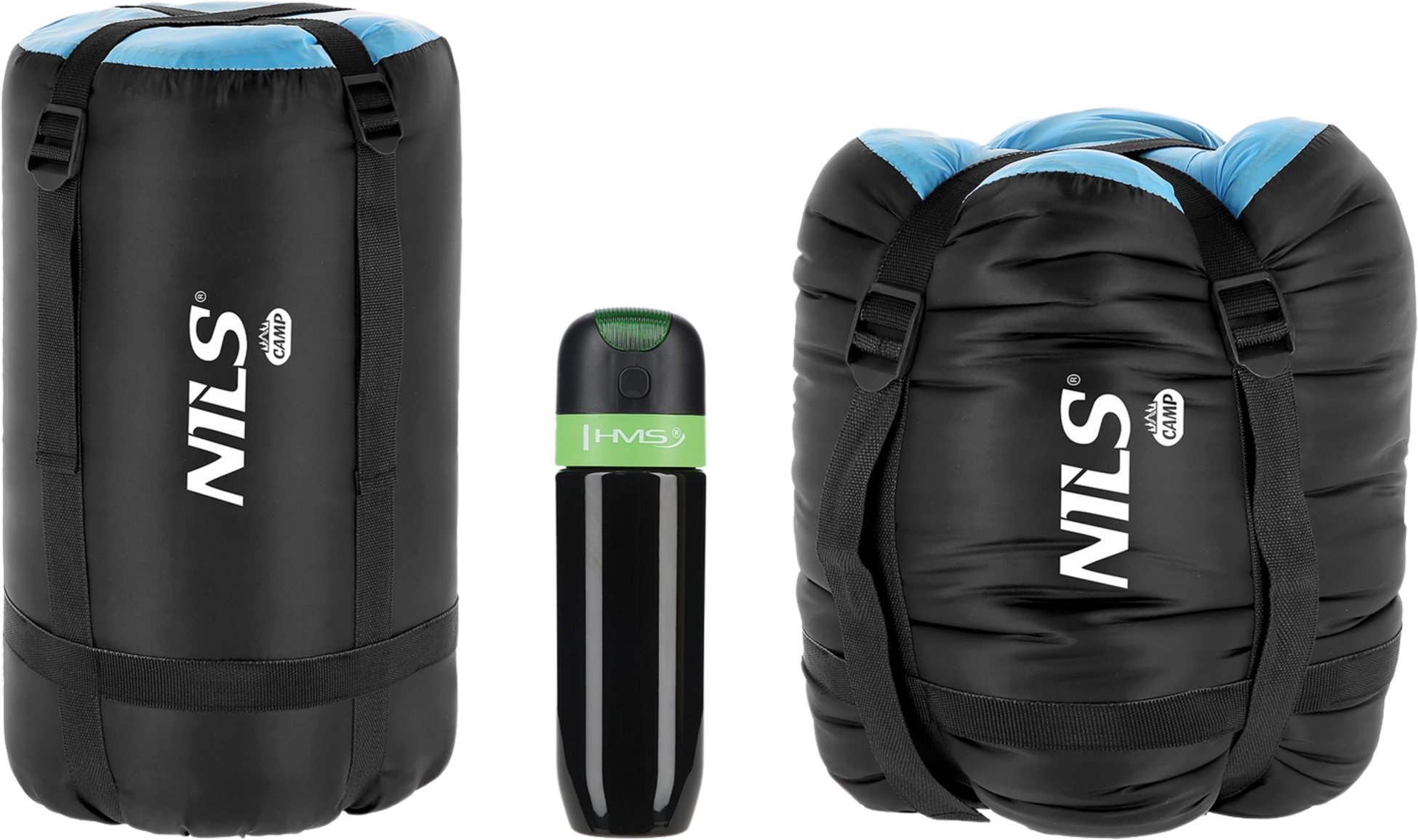 NORTHIX, Black-blue Sleeping Bag, Lightweight, Compact