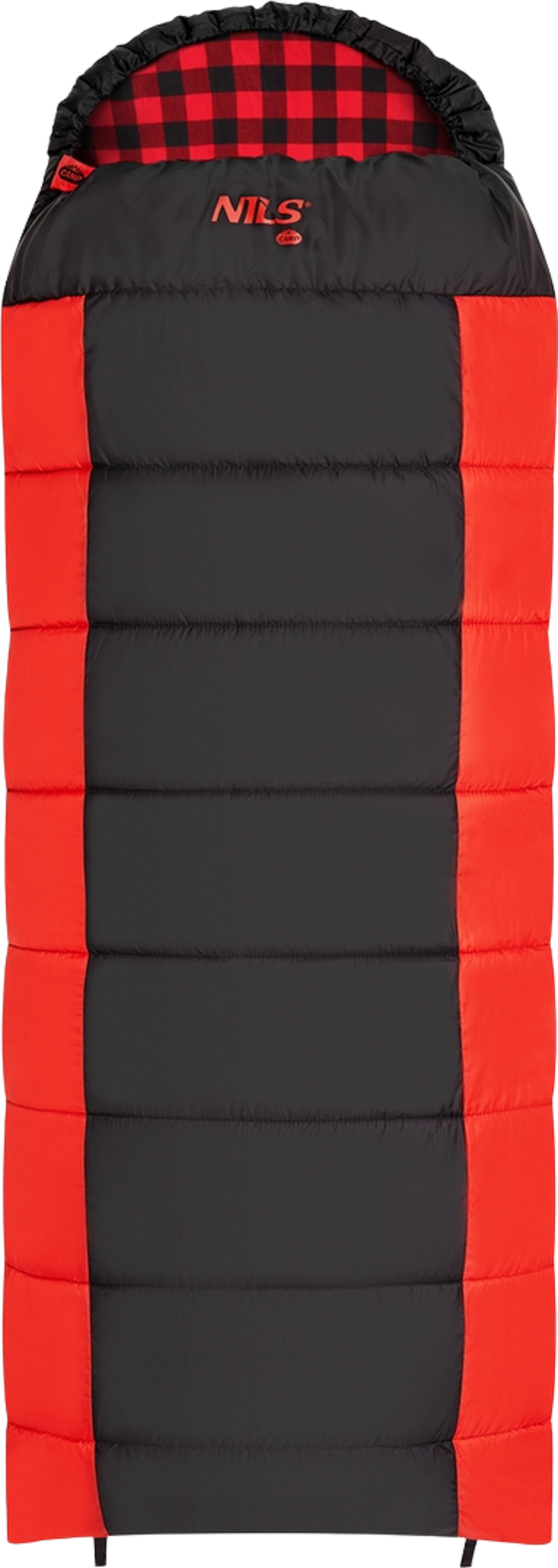 NORTHIX, Black-red Sleeping Bag, Compact, Lightweight