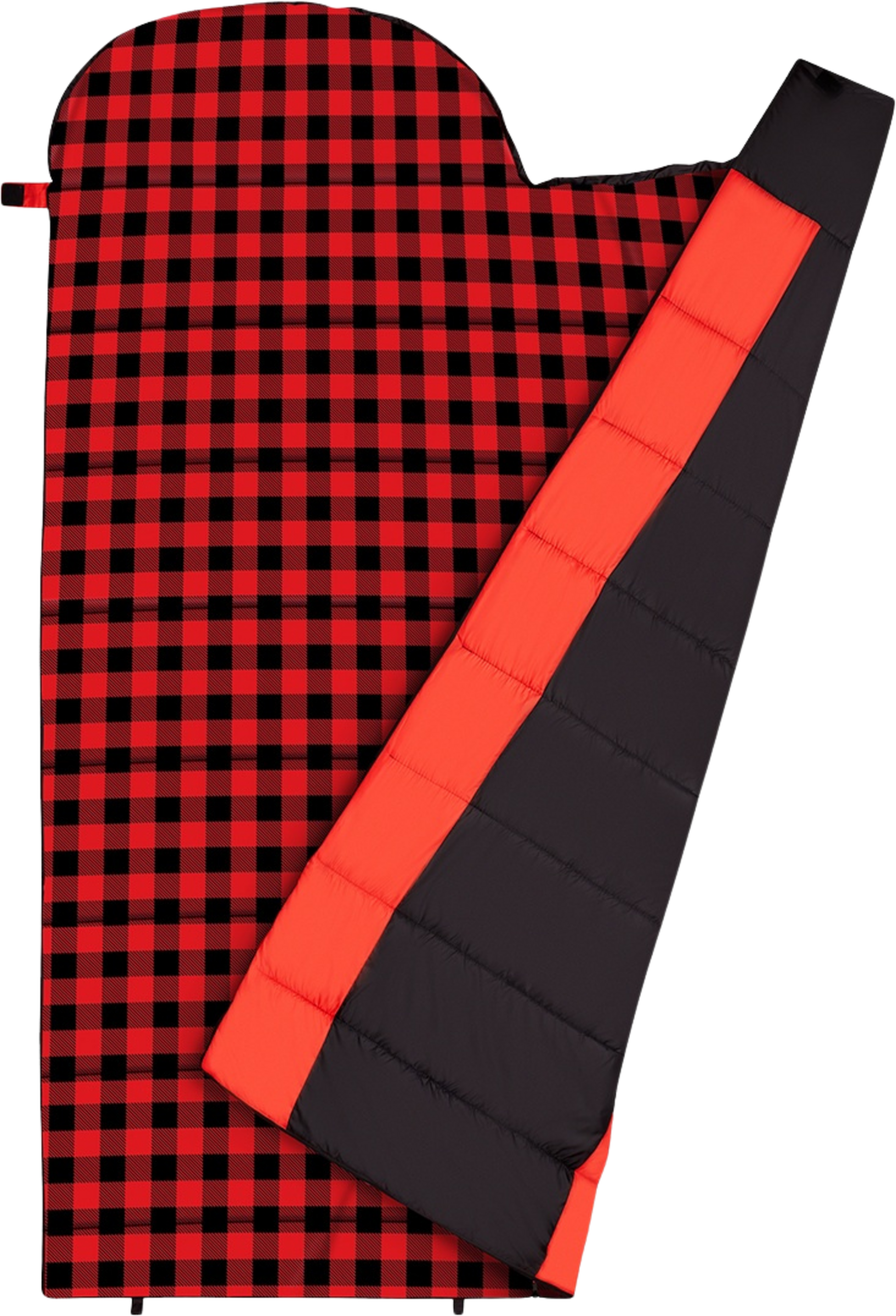 NORTHIX, Black-red Sleeping Bag, Compact, Lightweight