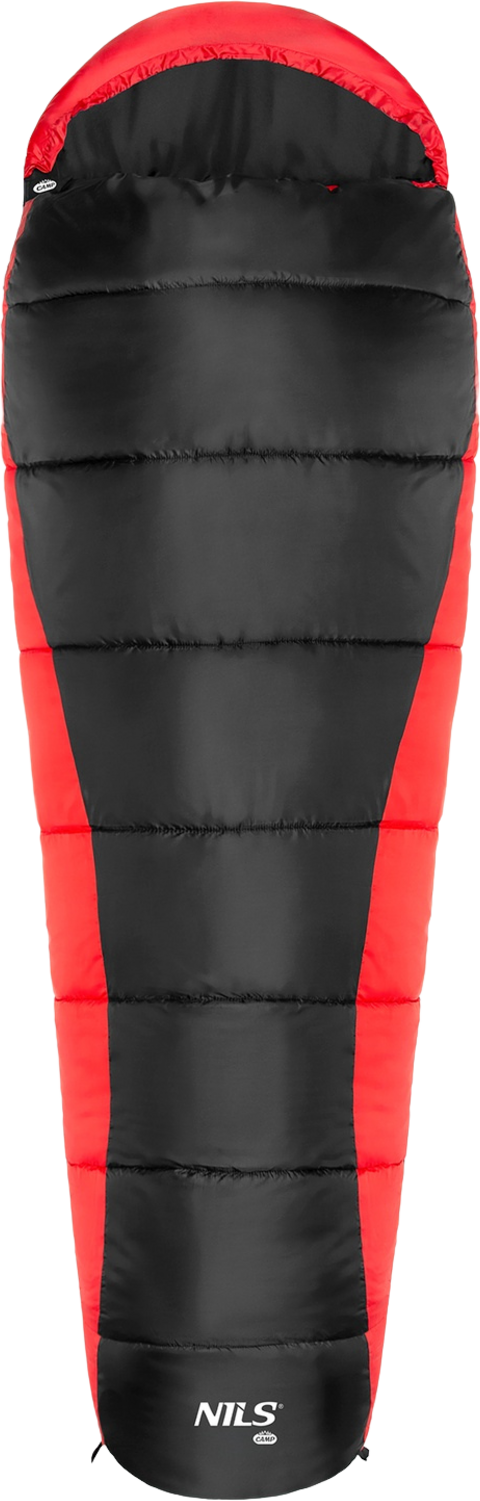 NORTHIX, Black-red Sleeping Bag, Lightweight, Compact