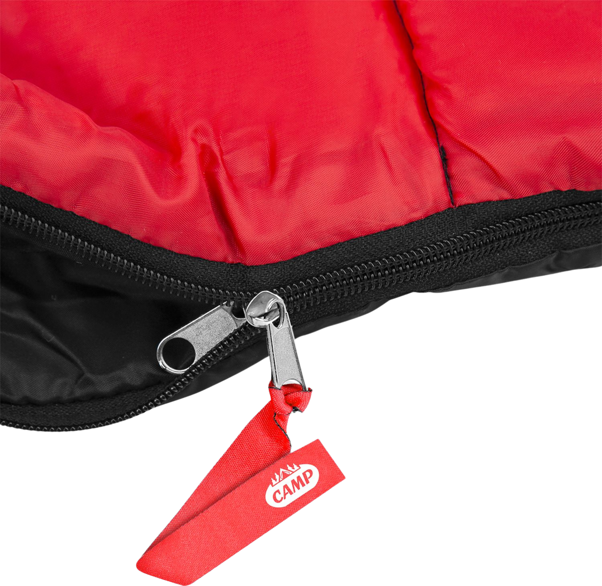 NORTHIX, Black-red Sleeping Bag, Lightweight, Compact