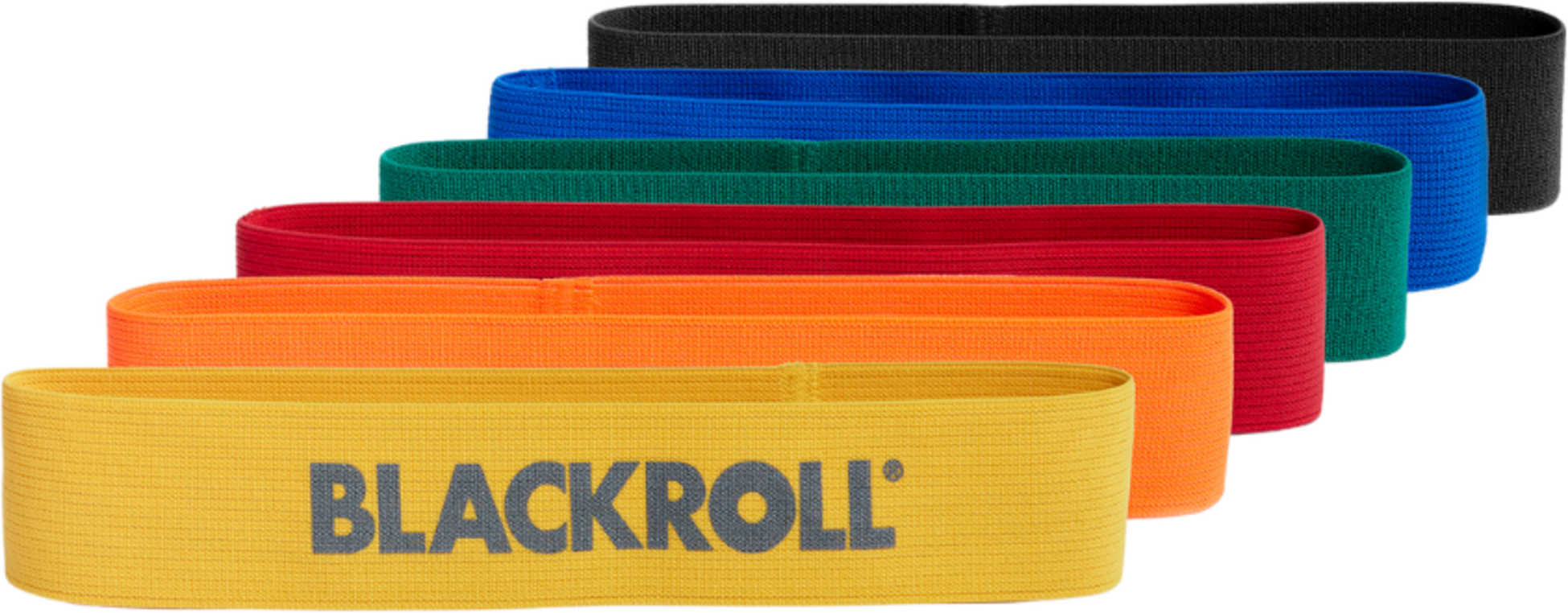 BLACKROLL, Blackroll&reg; Loop Band Set Yel, Org, Red, Green, Blue, Black