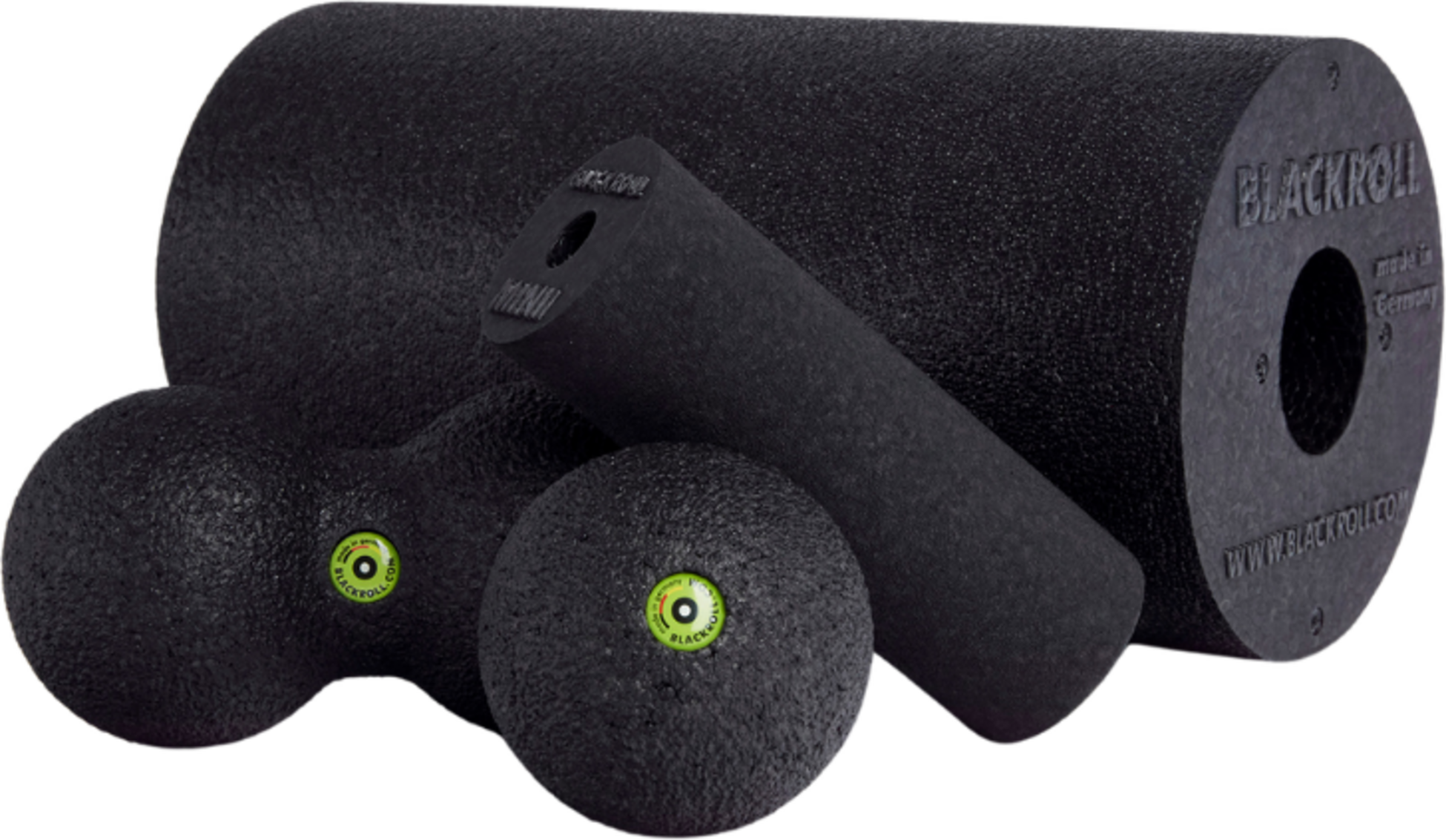 BLACKROLL, Blackroll Blackbox, Set With Foam Rollers Och Fascia Balls
