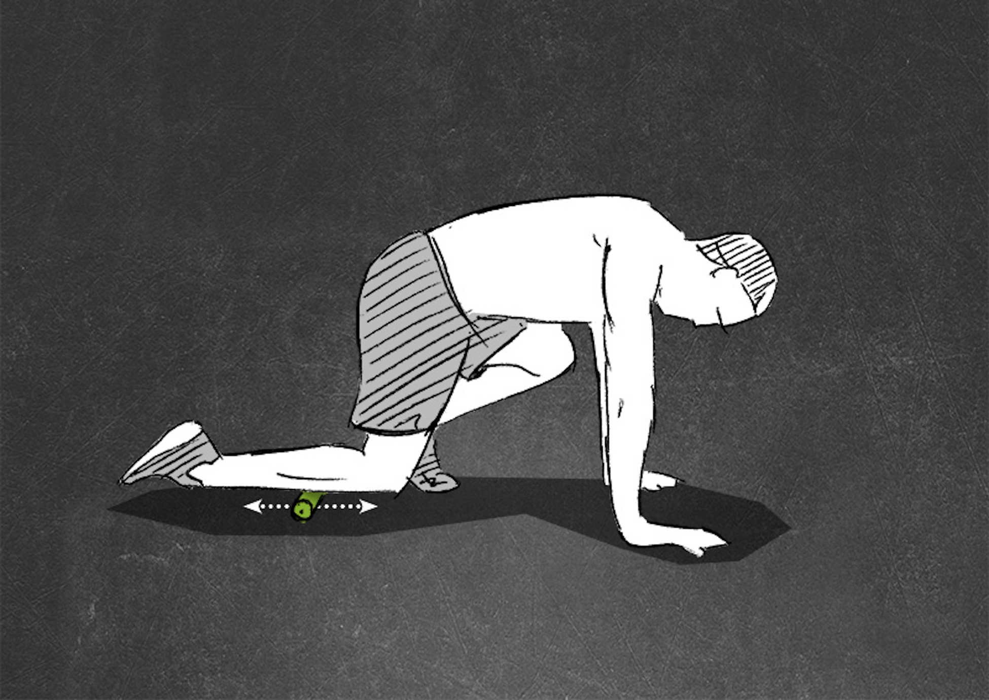 BLACKROLL, Blackroll Mini Foam Roller, Black