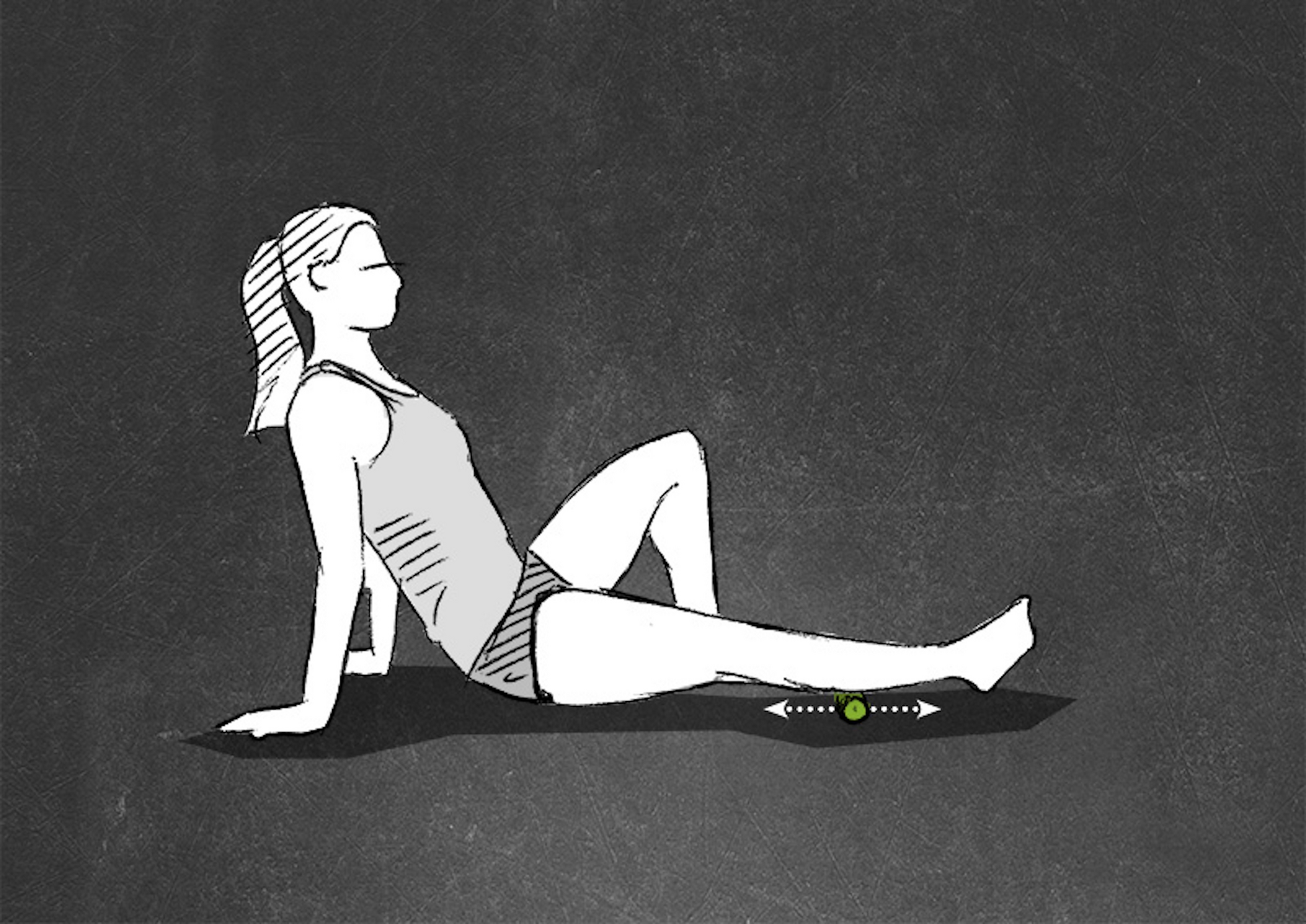 BLACKROLL, Blackroll Mini Foam Roller, Black