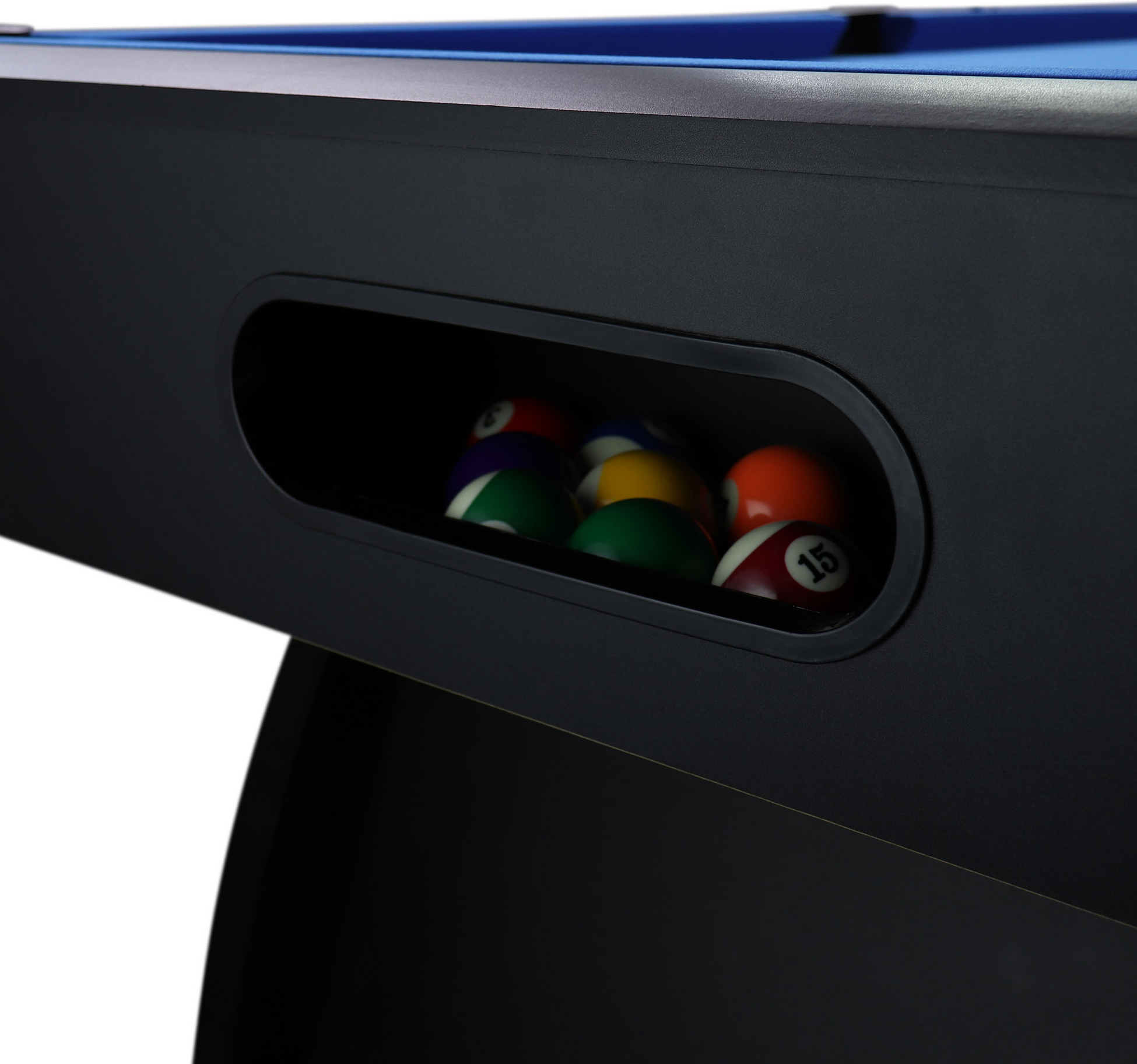 BLACKWOOD, Blackwood Pool Table, 7' Official Black