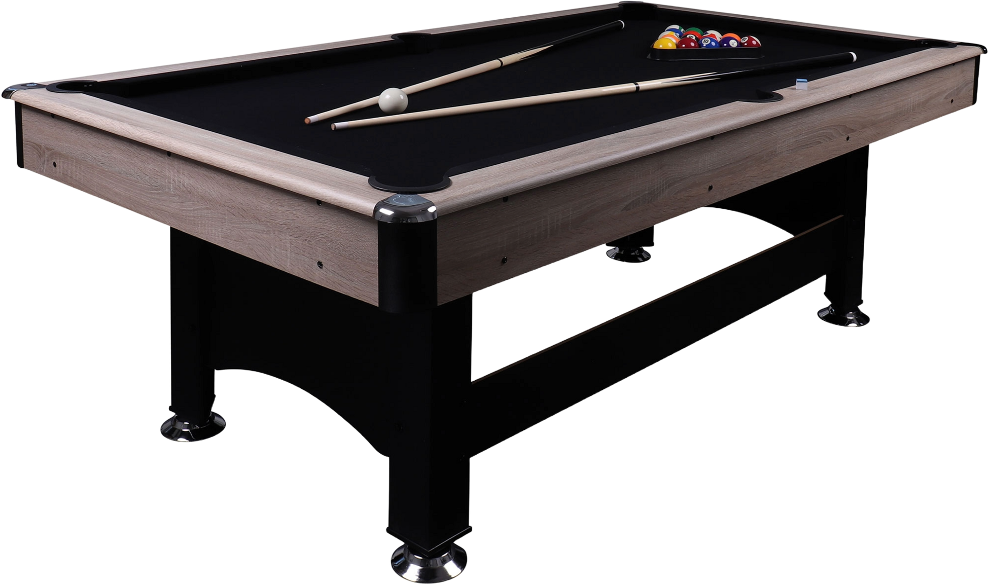 BLACKWOOD, Blackwood Pool Table, Basic 6' Black