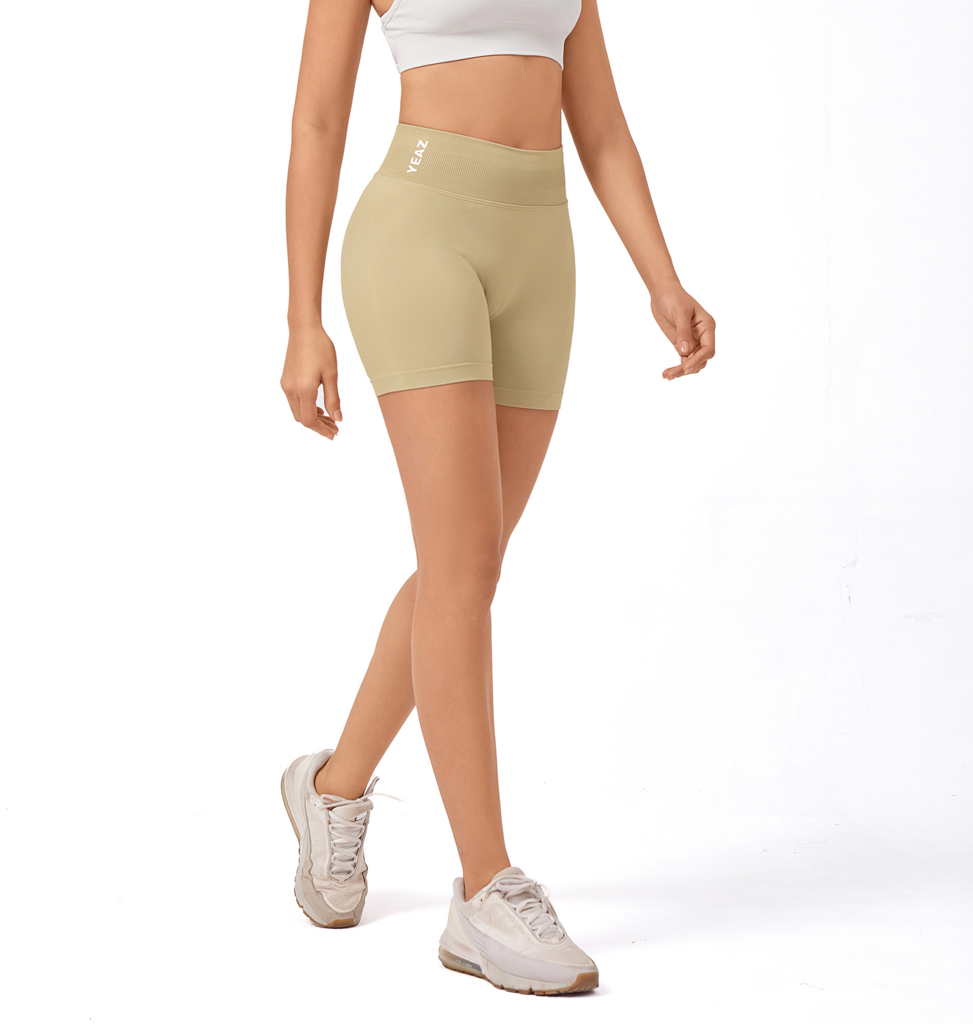 YEAZ, Blaze Shorts Formb&auml;rande Sportshorts Med H&ouml;g Midja