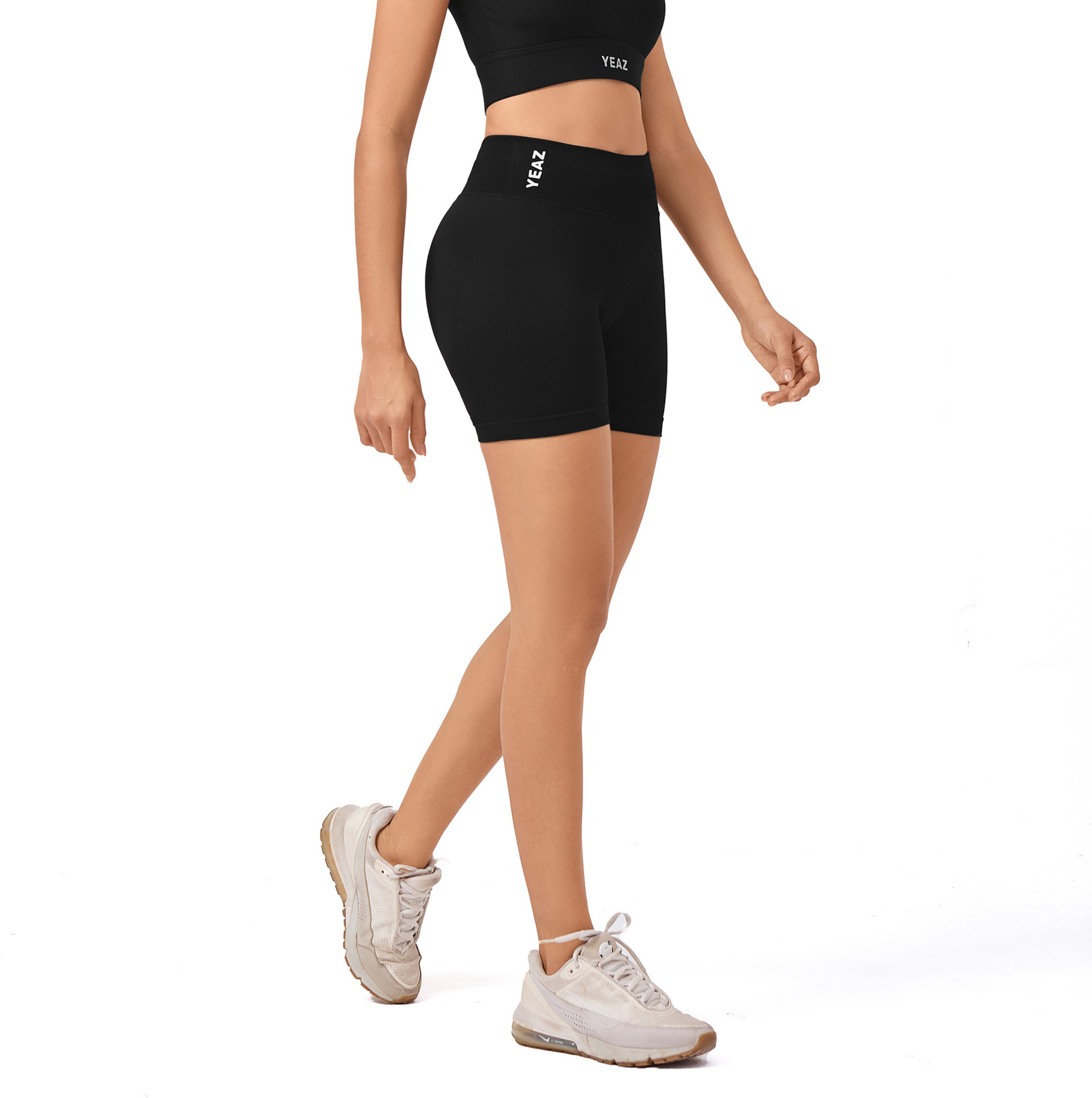 YEAZ, Blaze Shorts Formb&auml;rande Sportshorts Med H&ouml;g Midja