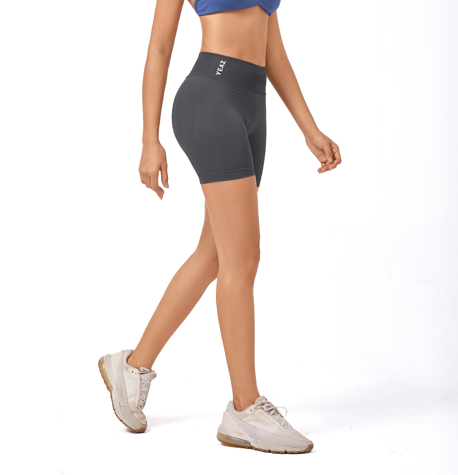 YEAZ, Blaze Shorts Formb&auml;rande Sportshorts Med H&ouml;g Midja